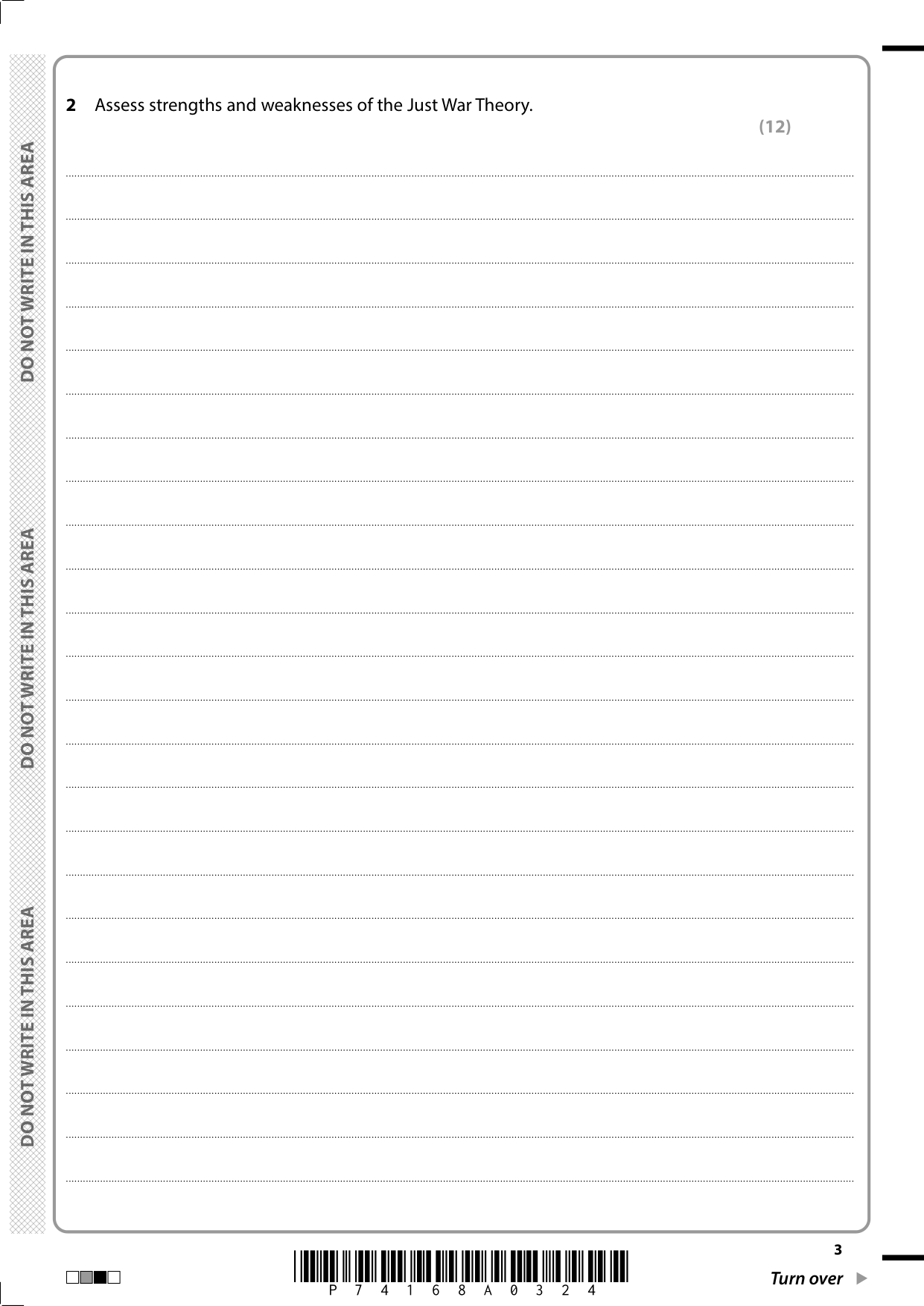 Pearson Edexcel A Level Religious Studies Paper 2 2025 QP IMG-3