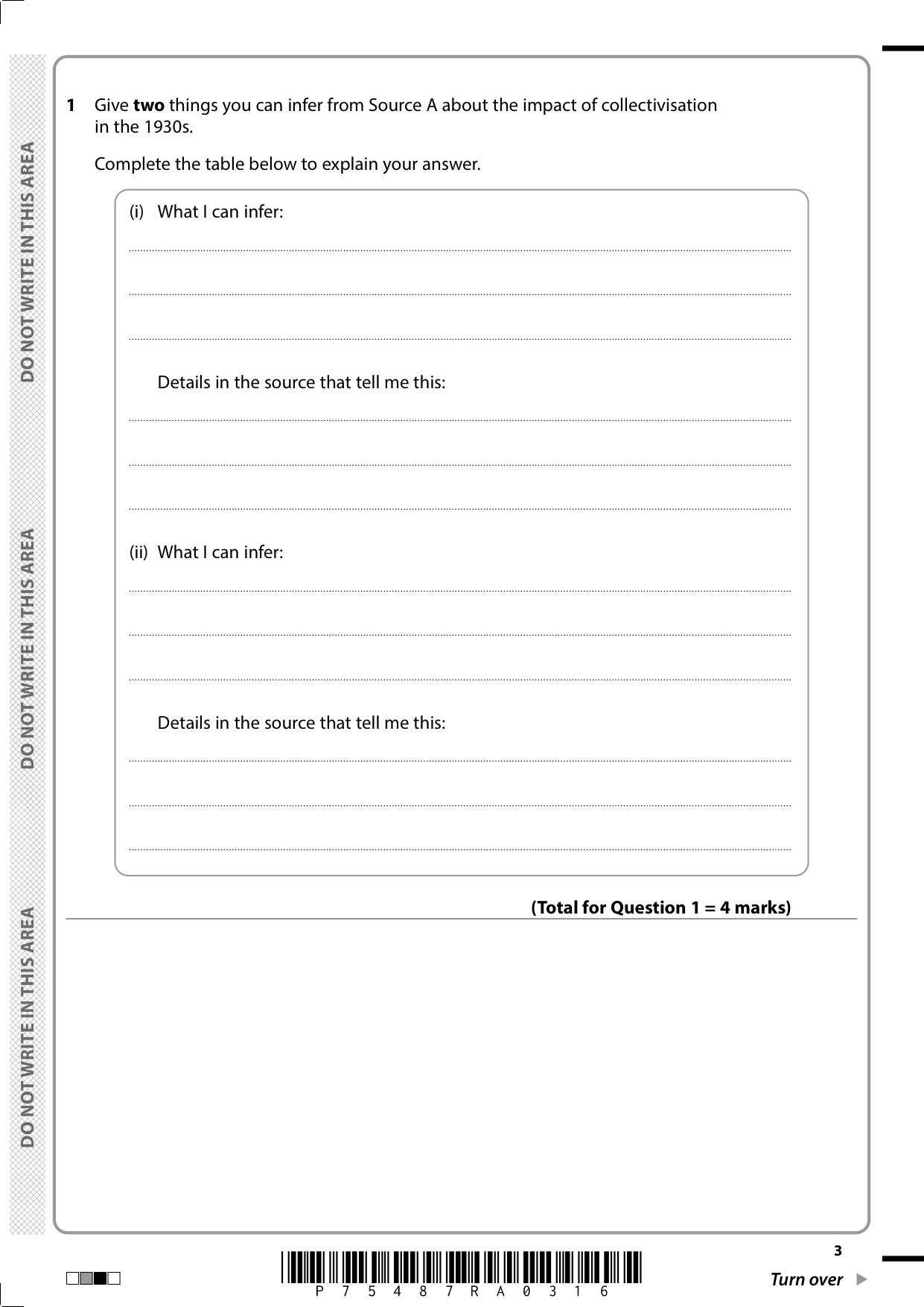 Pearson Edexcel GCSE History  Paper 3 Option 30  2025 QP IMG-3