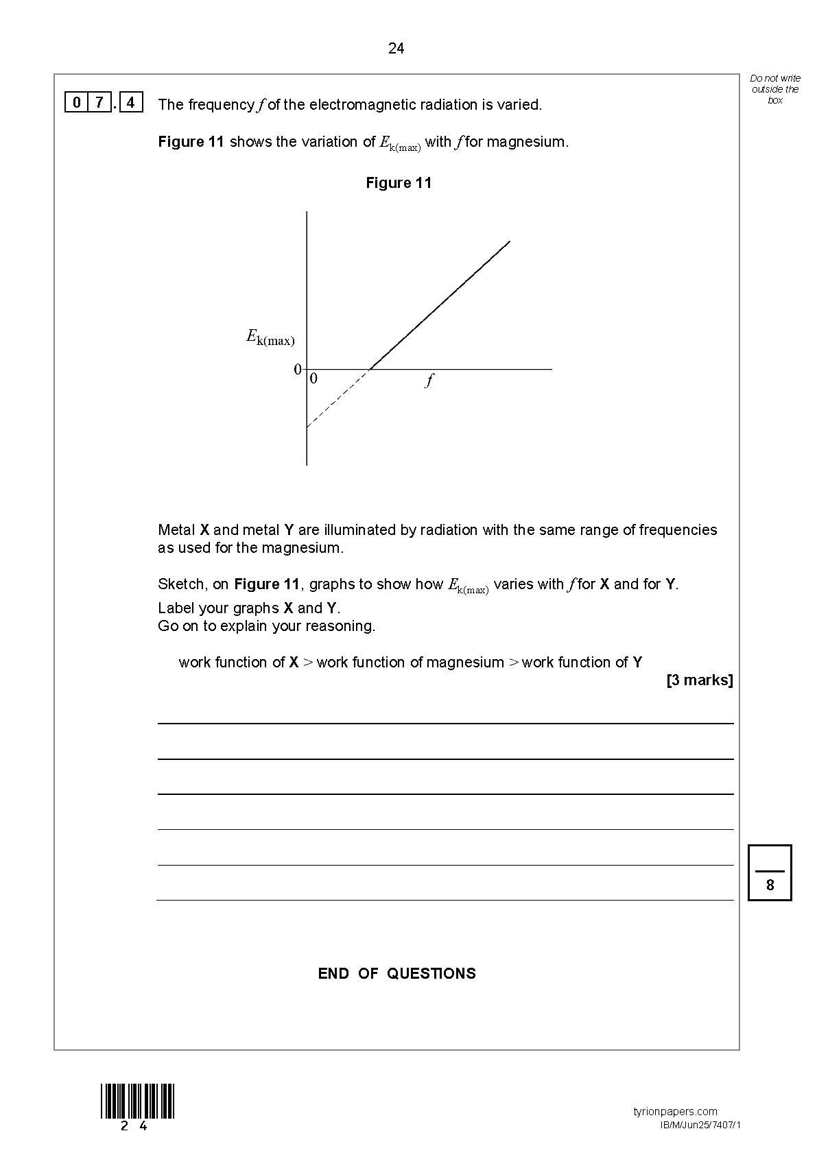 AQA AS Physics Paper 1 2025 Question Paper IMG-1