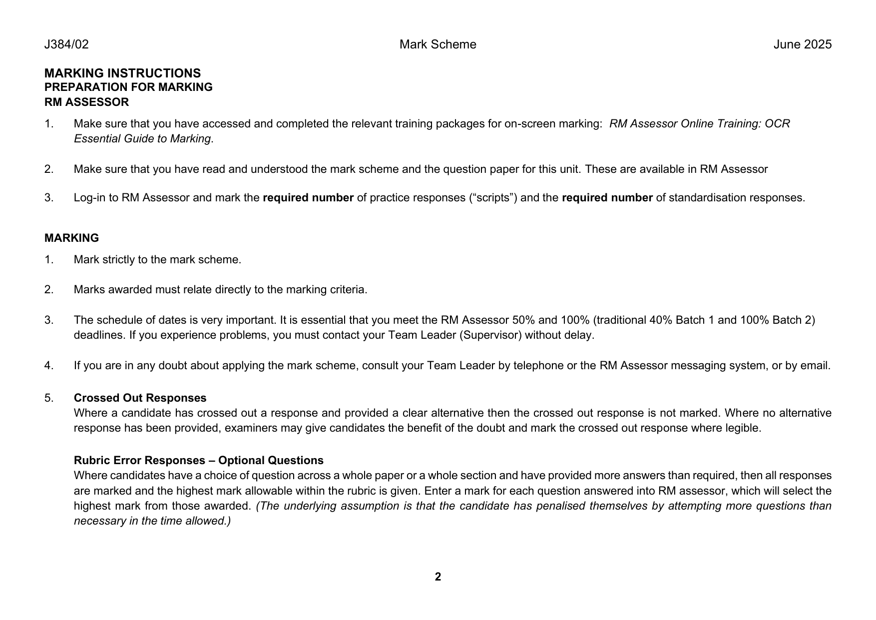 OCR GCSE Geography B Paper 2 2025 Mark Scheme PDF IMG-3