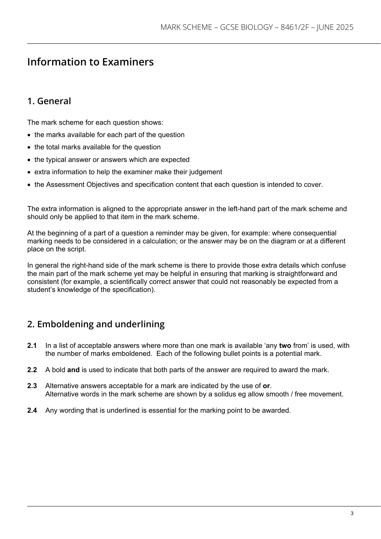 AQA GCSE Biology 2F 2025 Mark Scheme PDF IMG-3