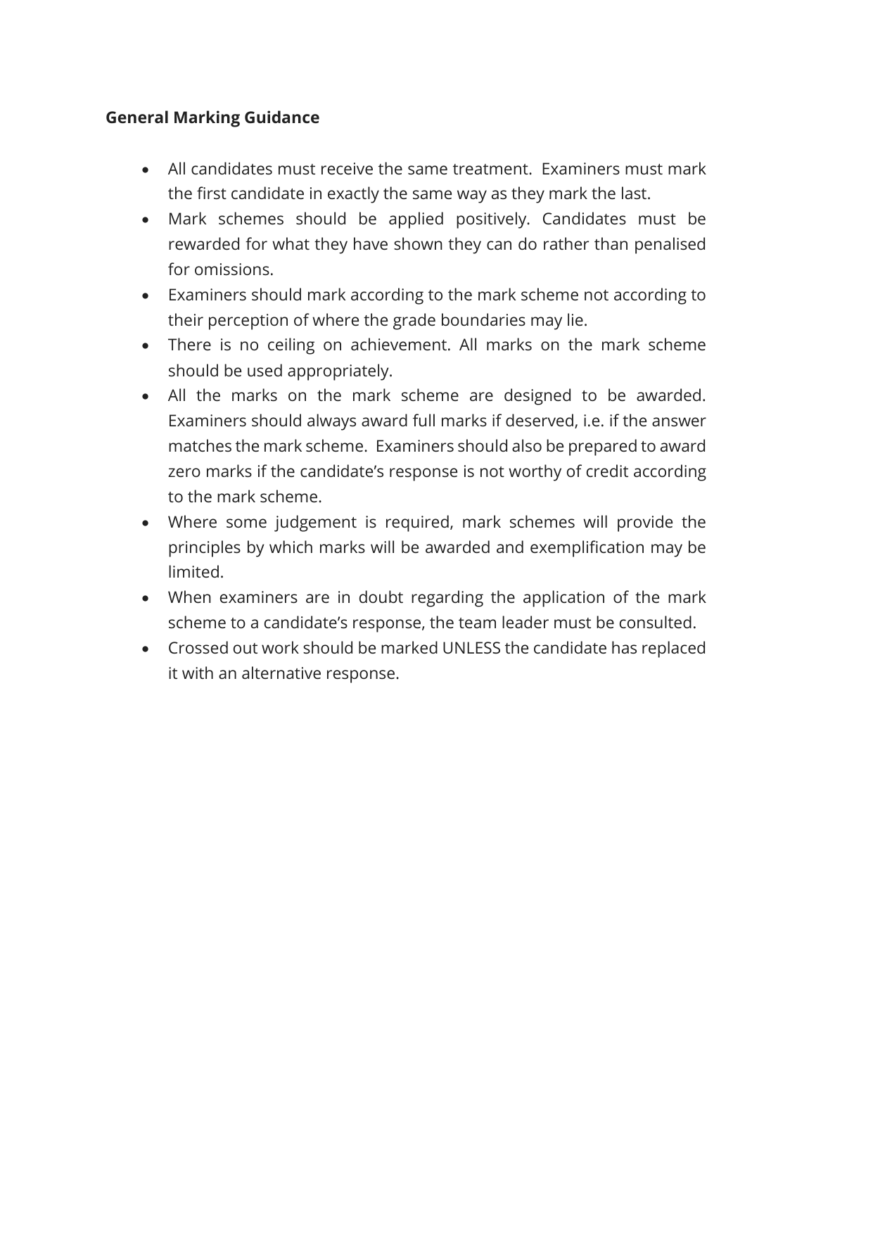 Pearson Edexcel GCSE Physics Paper 2H  2025 Mark Scheme IMG-3