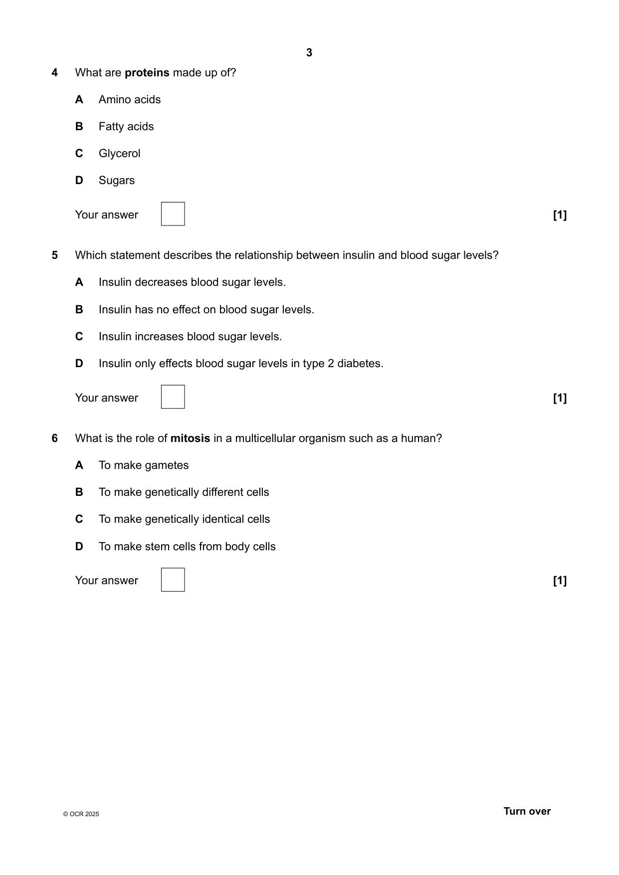OCR GCSE Biology Combined Science A Paper 1 QP IMG-3