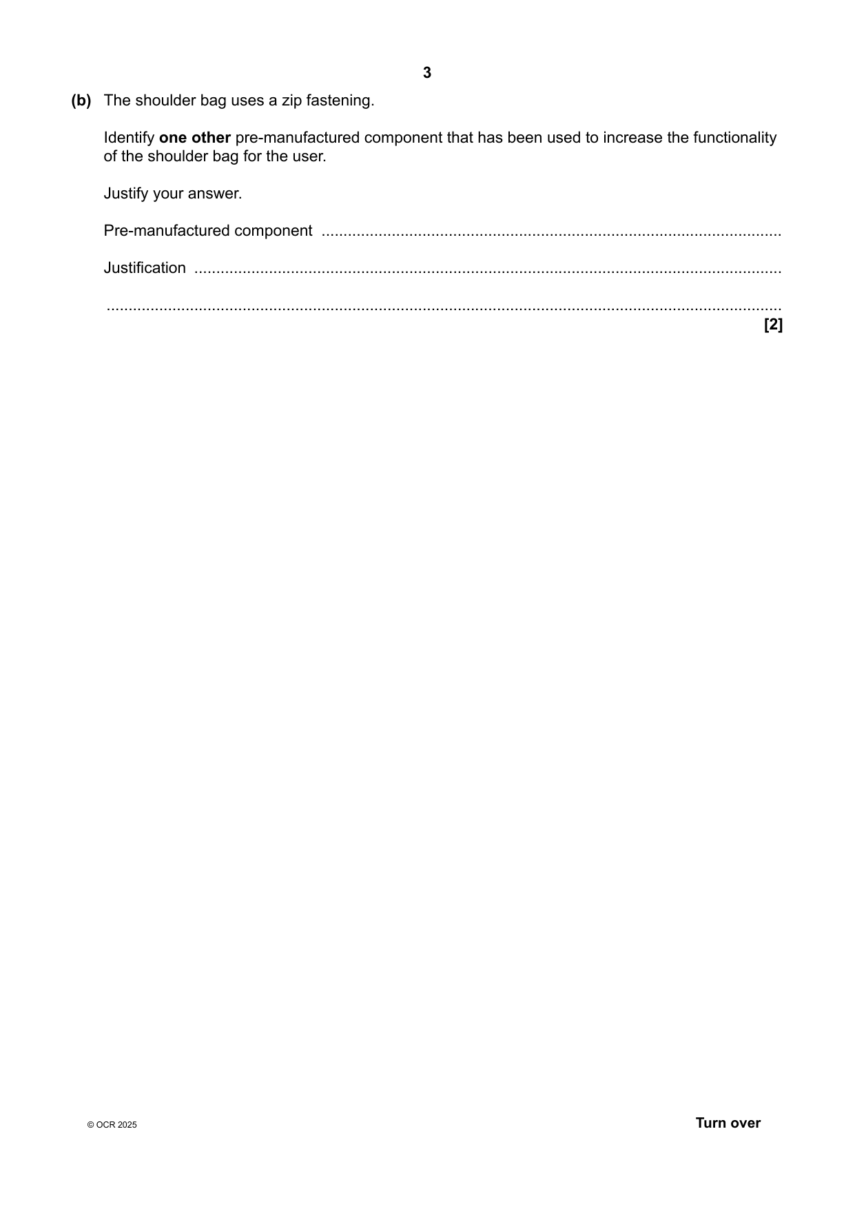 OCR A Level Fashion and Textiles Paper 1 Question Paper IMG-3