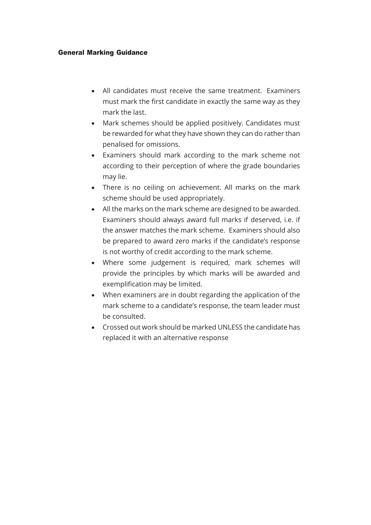 Pearson Edexcel AS Biology B Paper 1 2025 Mark Scheme IMG-3