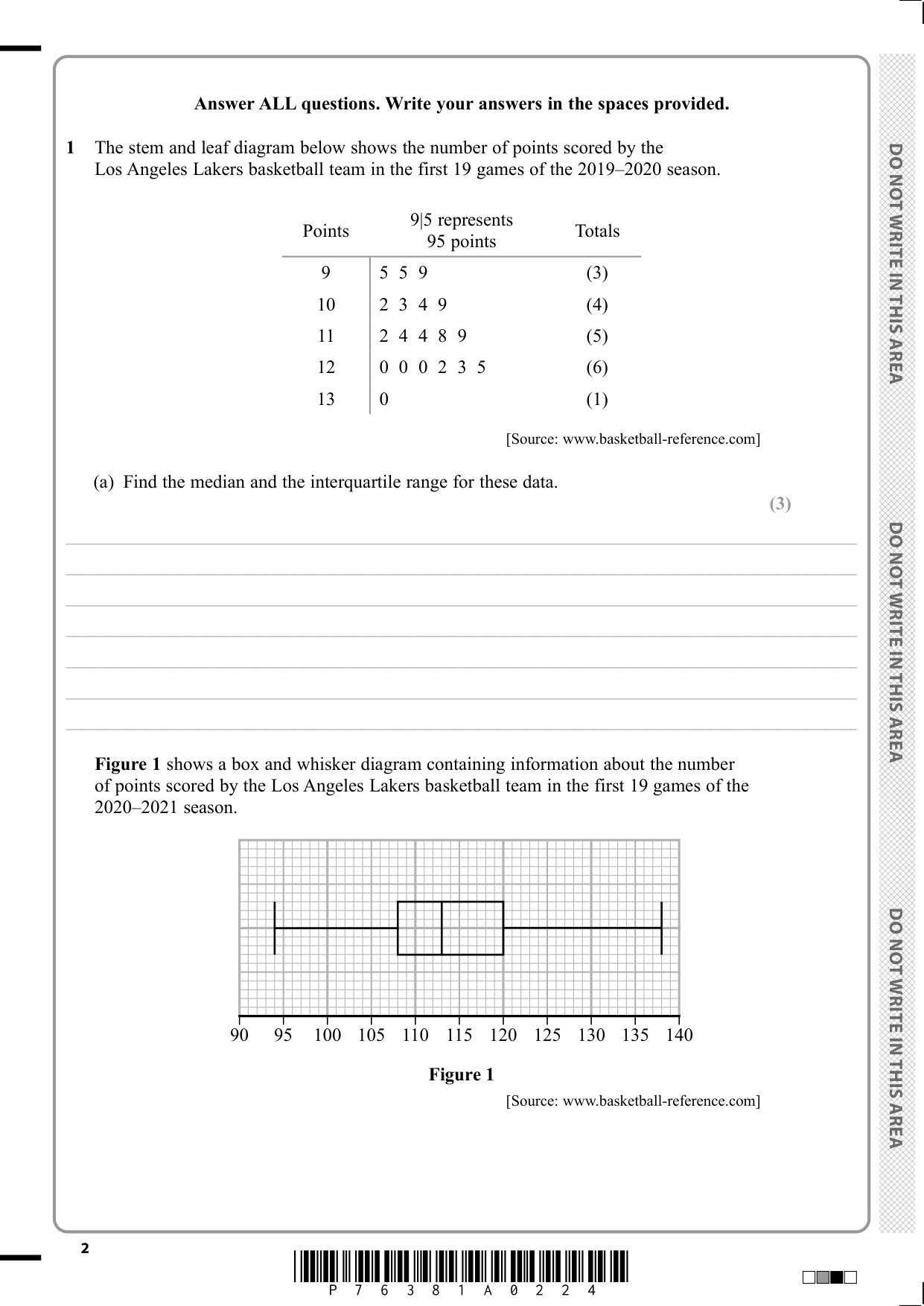 Pearson Edexcel GCSE Urdu Paper 1h 2025 Question Paper