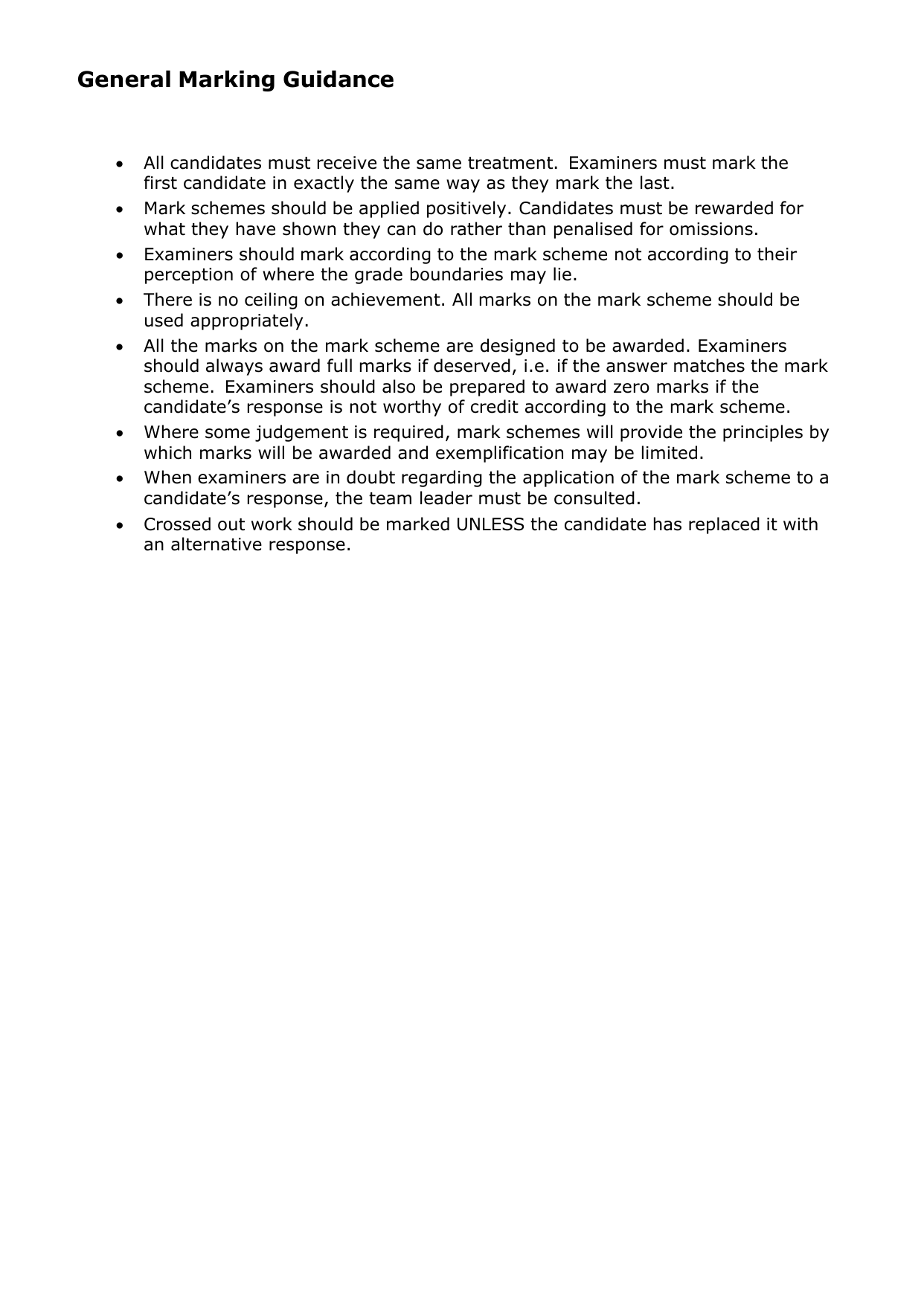 Pearson Edexcel GCSE Spanish Paper 4F 2025 Mark Scheme IMG-3