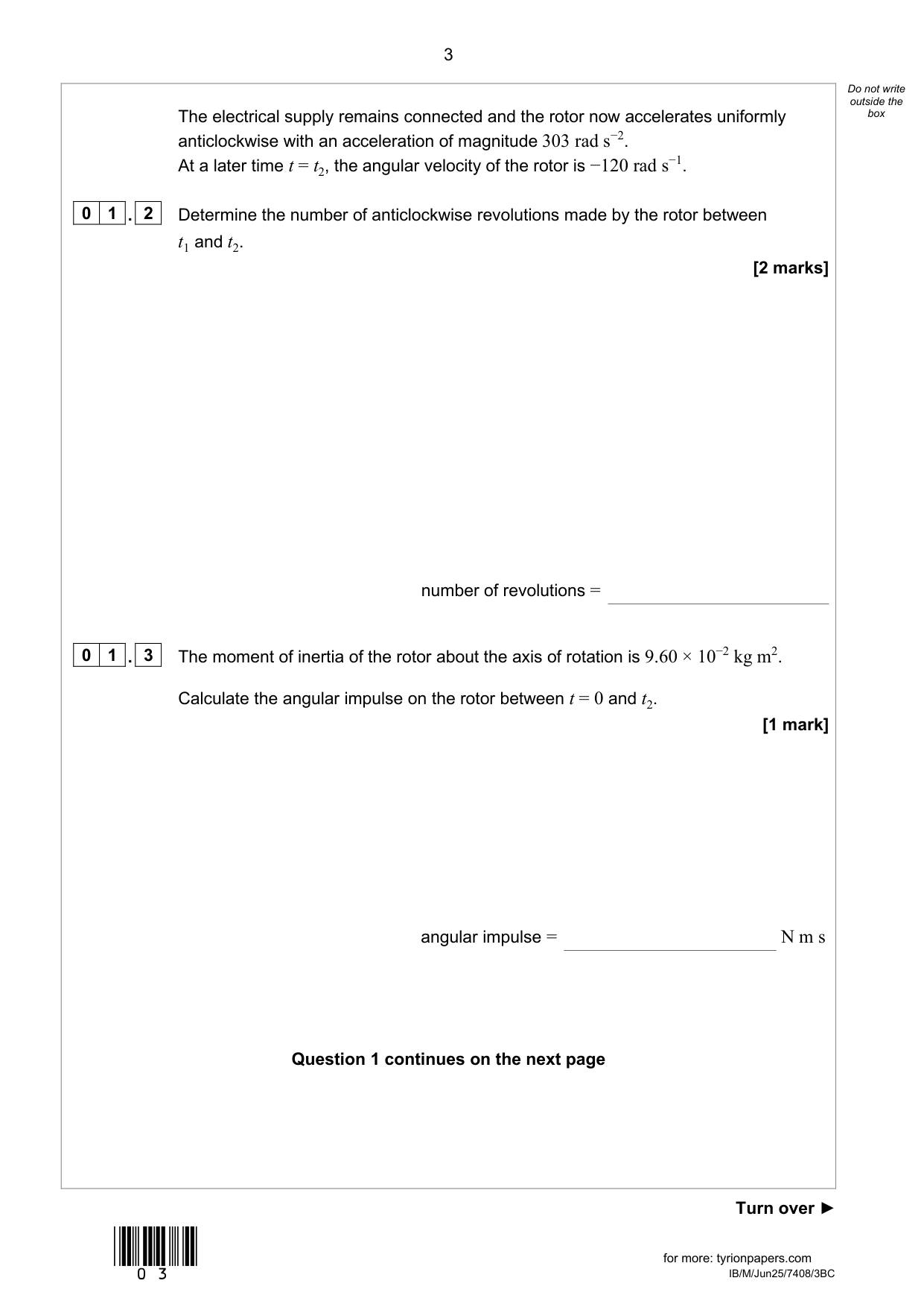 AQA A Level Physics Paper 3BC 2025 Question Paper IMG-3