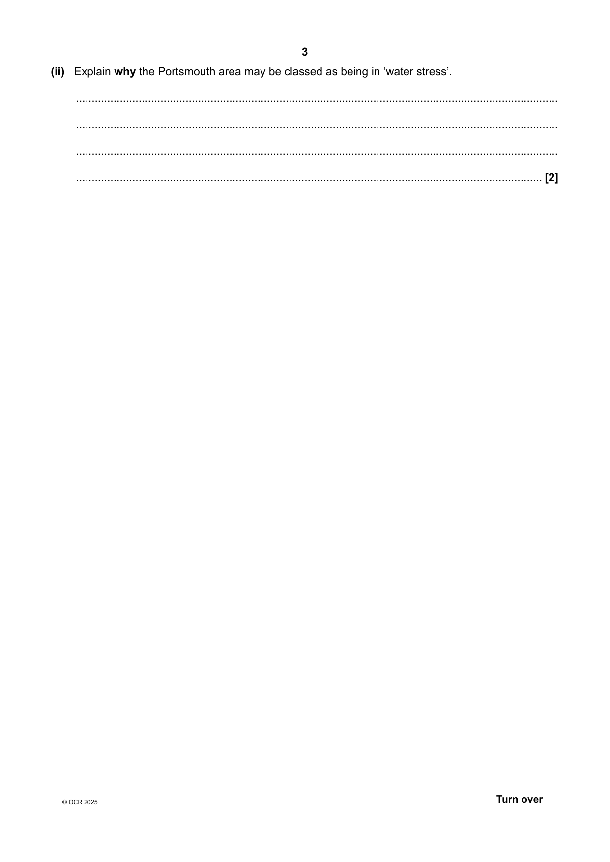 OCR GCSE Geography Paper 3  2025 Question Paper PDF IMG-3