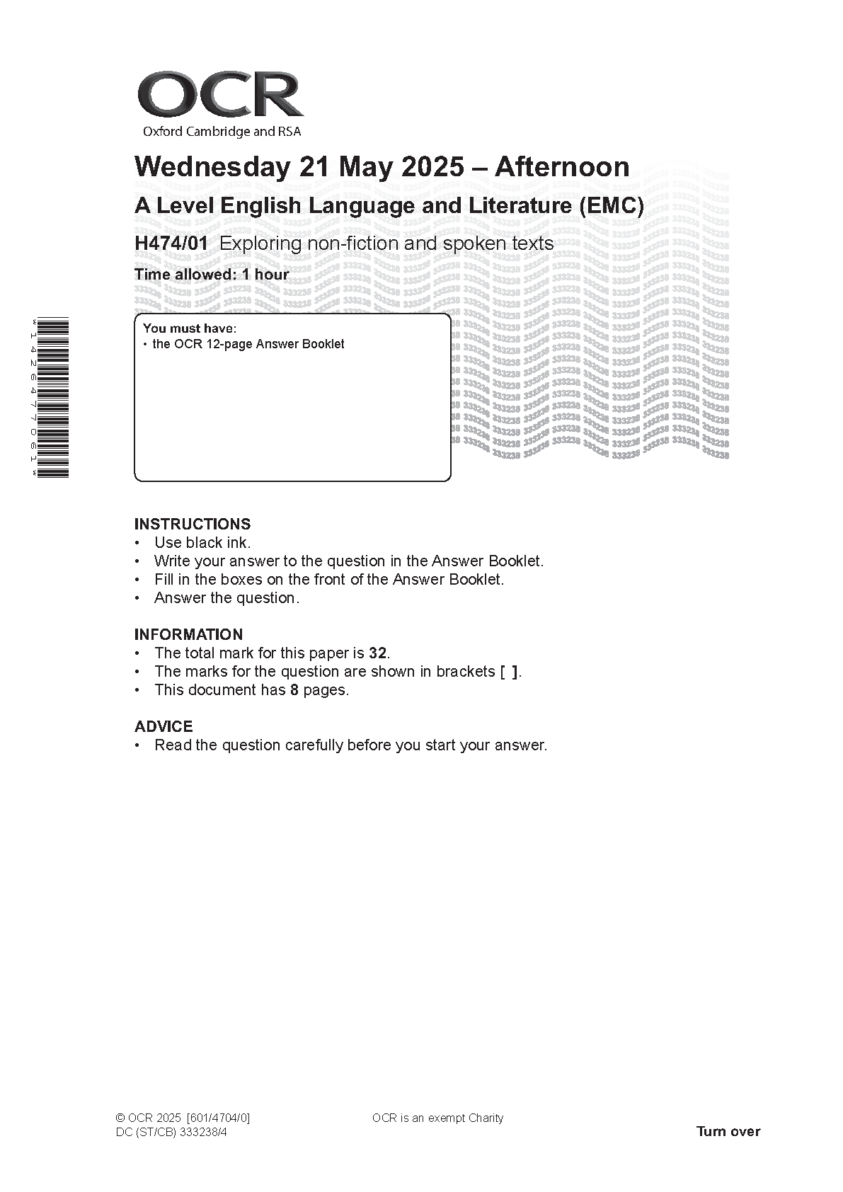 OCR A Level English Language and Literature Paper 1 2025 QP IMG-1