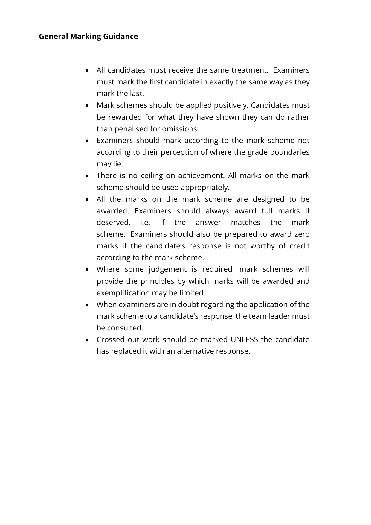 Pearson Edexcel AS Mathematics Paper 22 2025 Mark Scheme PDF IMG-3