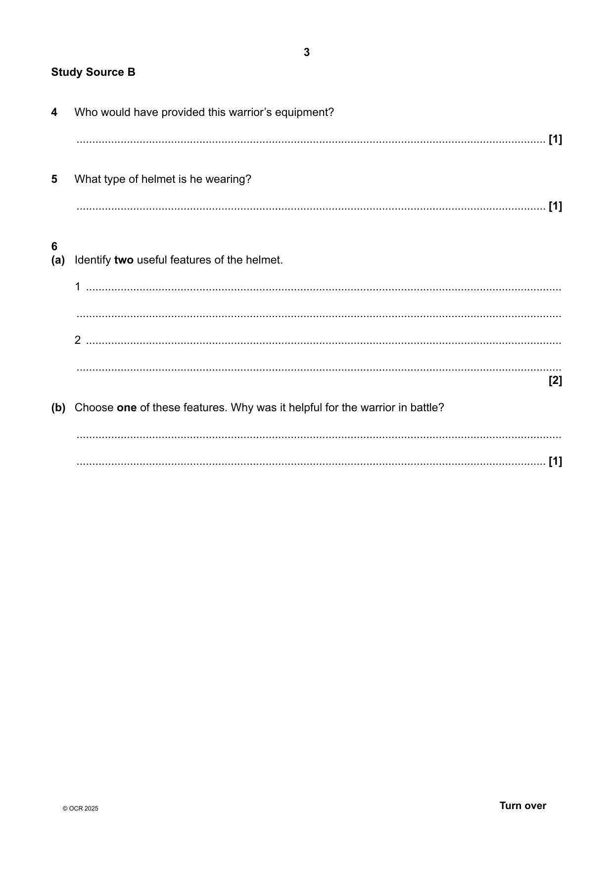 OCR GCSE Classical Civilisation Paper 23 2025 QP PDF IMG-3