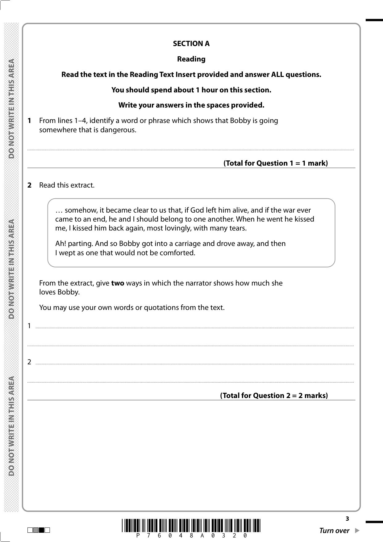 Pearson Edexcel GCSE English Language Paper 1 2025 QP PDF IMG-3
