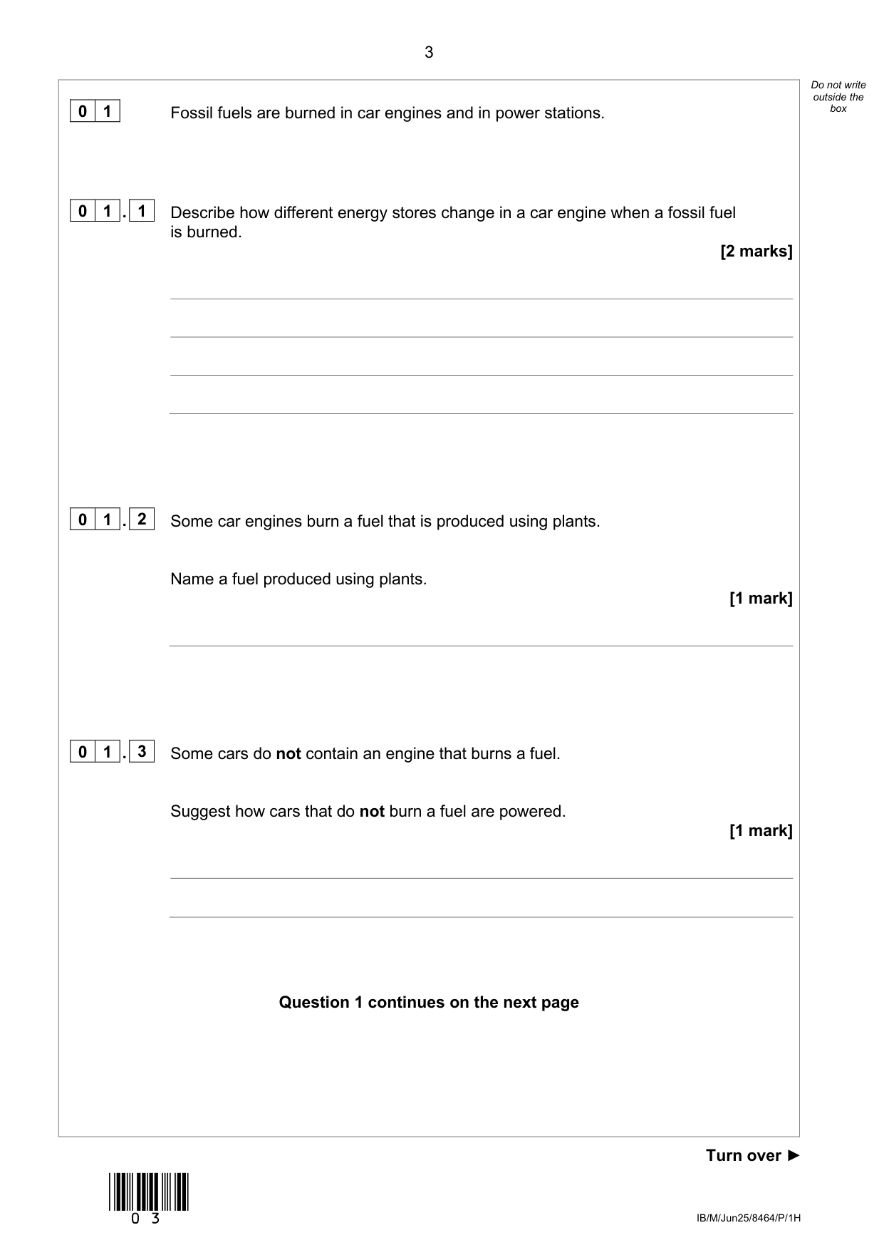 AQA GCSE Trilogy Physics 1H 2025 Question Paper PDF IMG-3