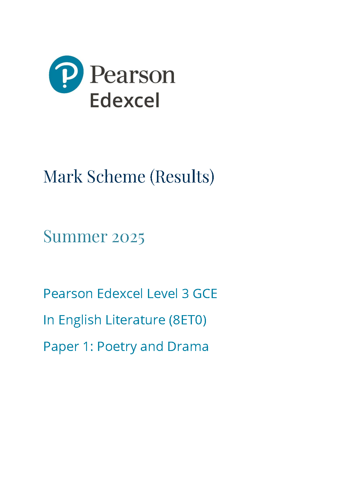 Pearson Edexcel AS English Literature 2025 Paper 1 MS IMG-1