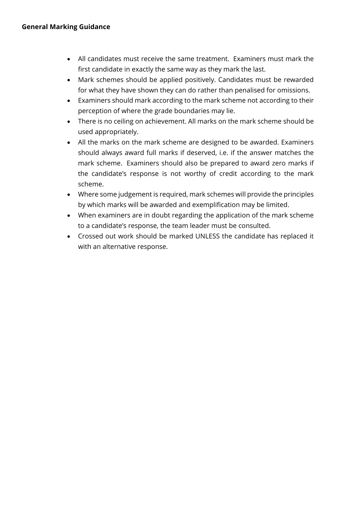 Pearson Edexcel AS Geography 2025 Paper 2 Mark Scheme PDF IMG-3