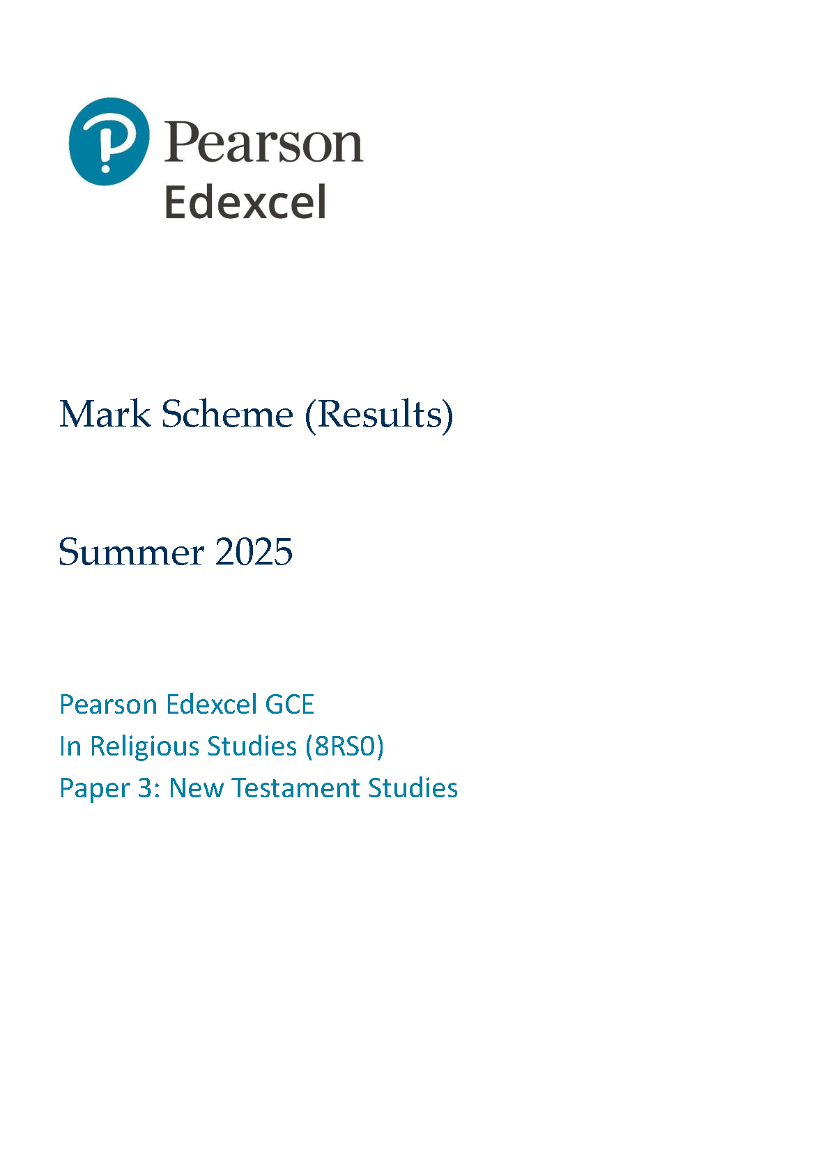 Pearson Edexcel AS Religious Studies Paper 3 2025 Ms IMG-1