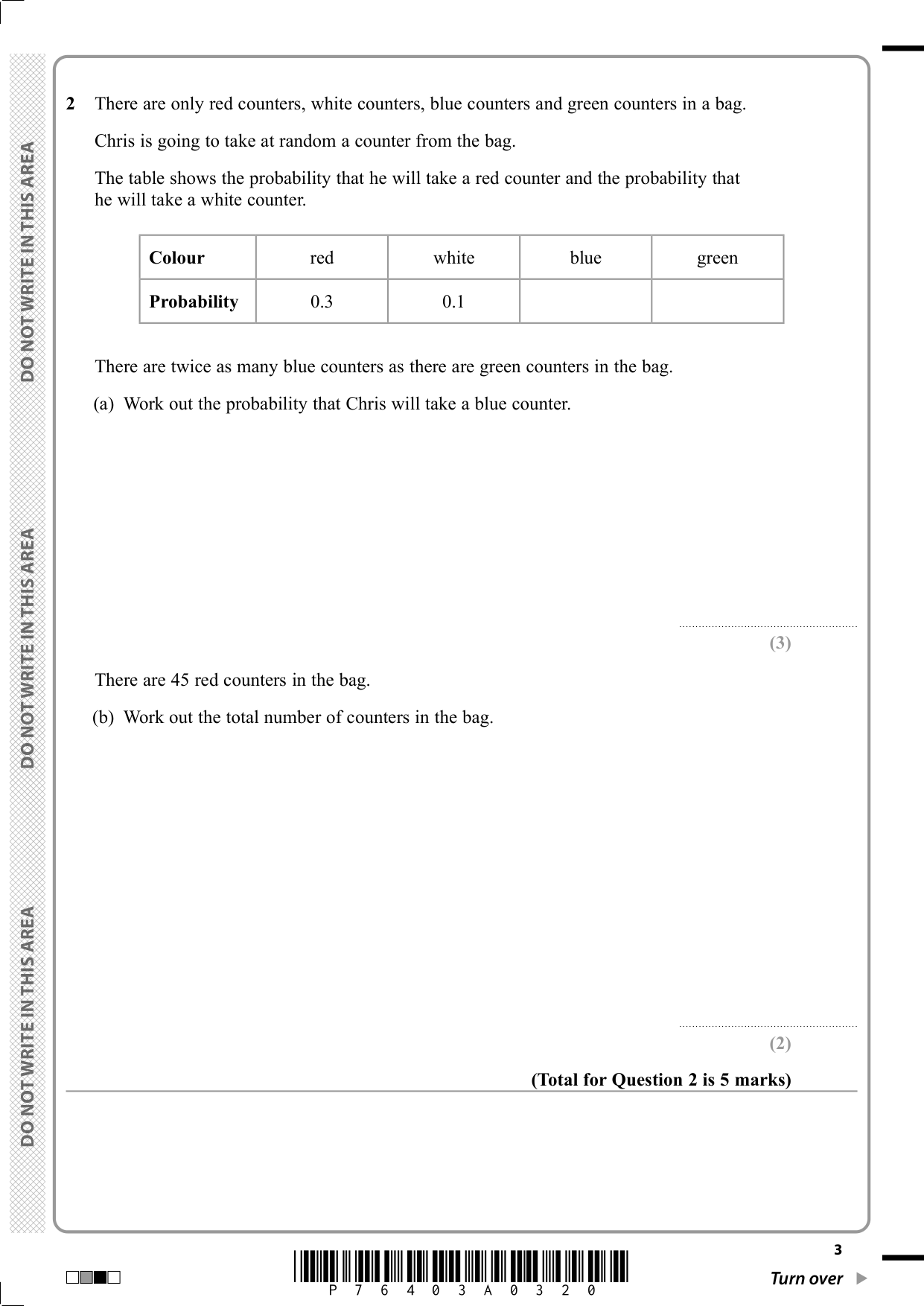 Pearson Edexcel GCSE Maths Paper 1H 2025 Question Paper PDF IMG-3