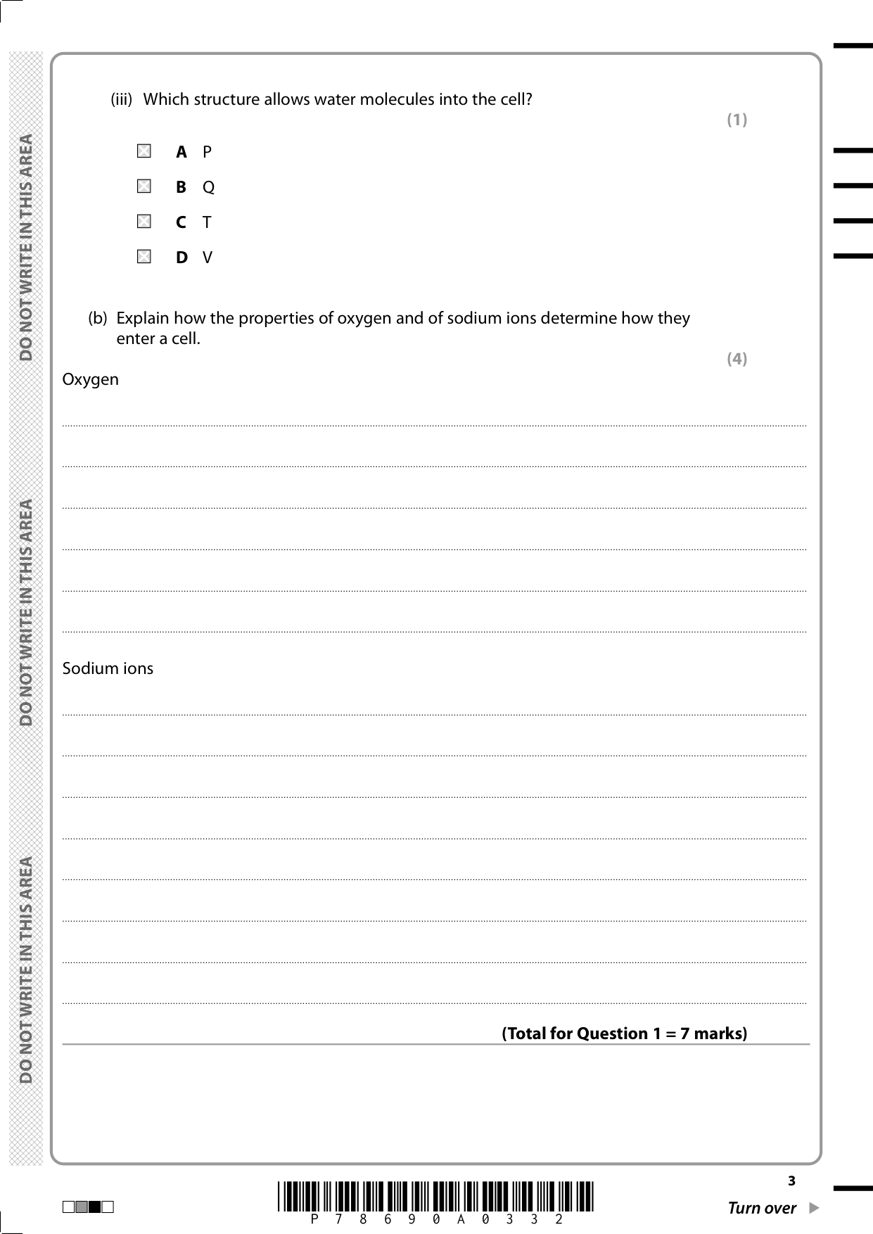 Pearson Edexcel AS Biology B Paper 2 2025 Question Paper IMG-3