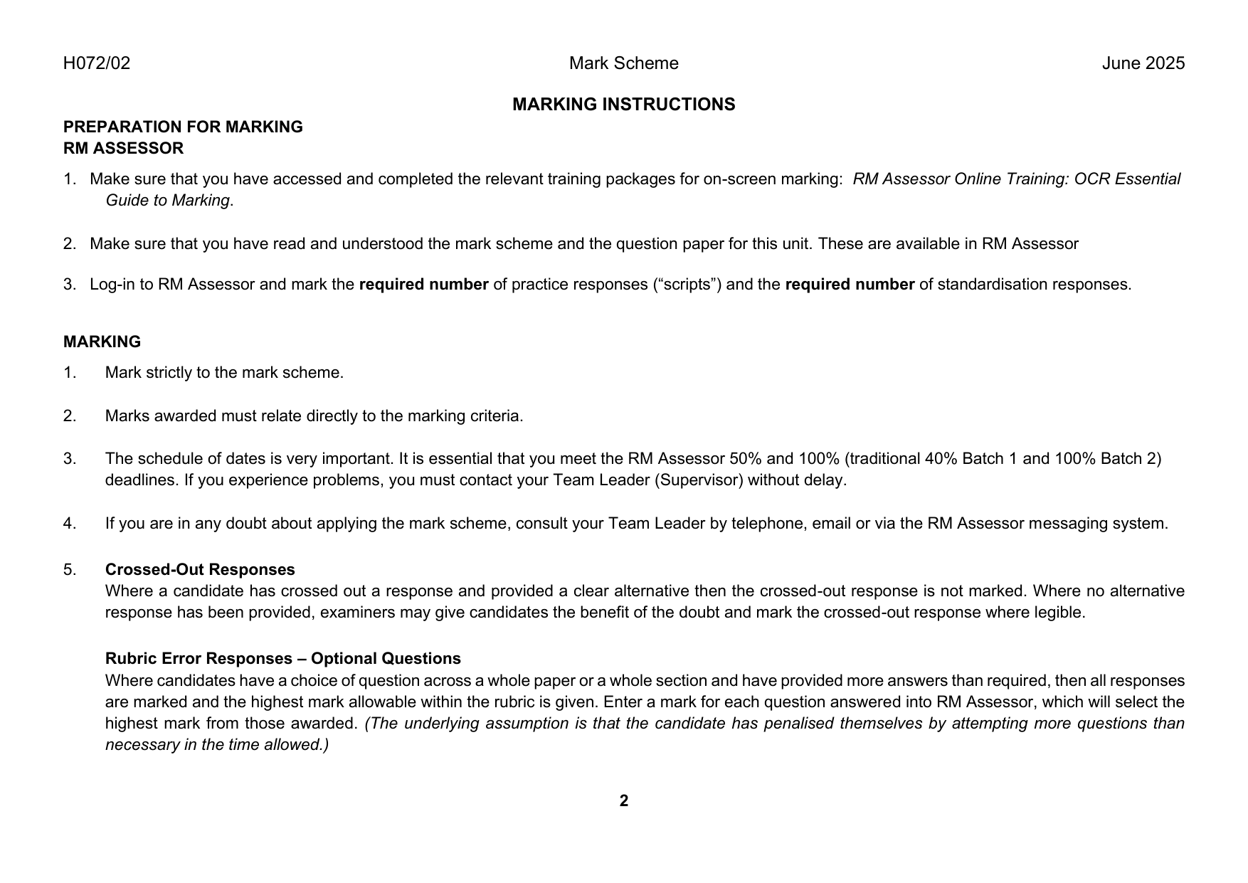 OCR AS English Literature Paper 2 2025 Mark Scheme IMG-3