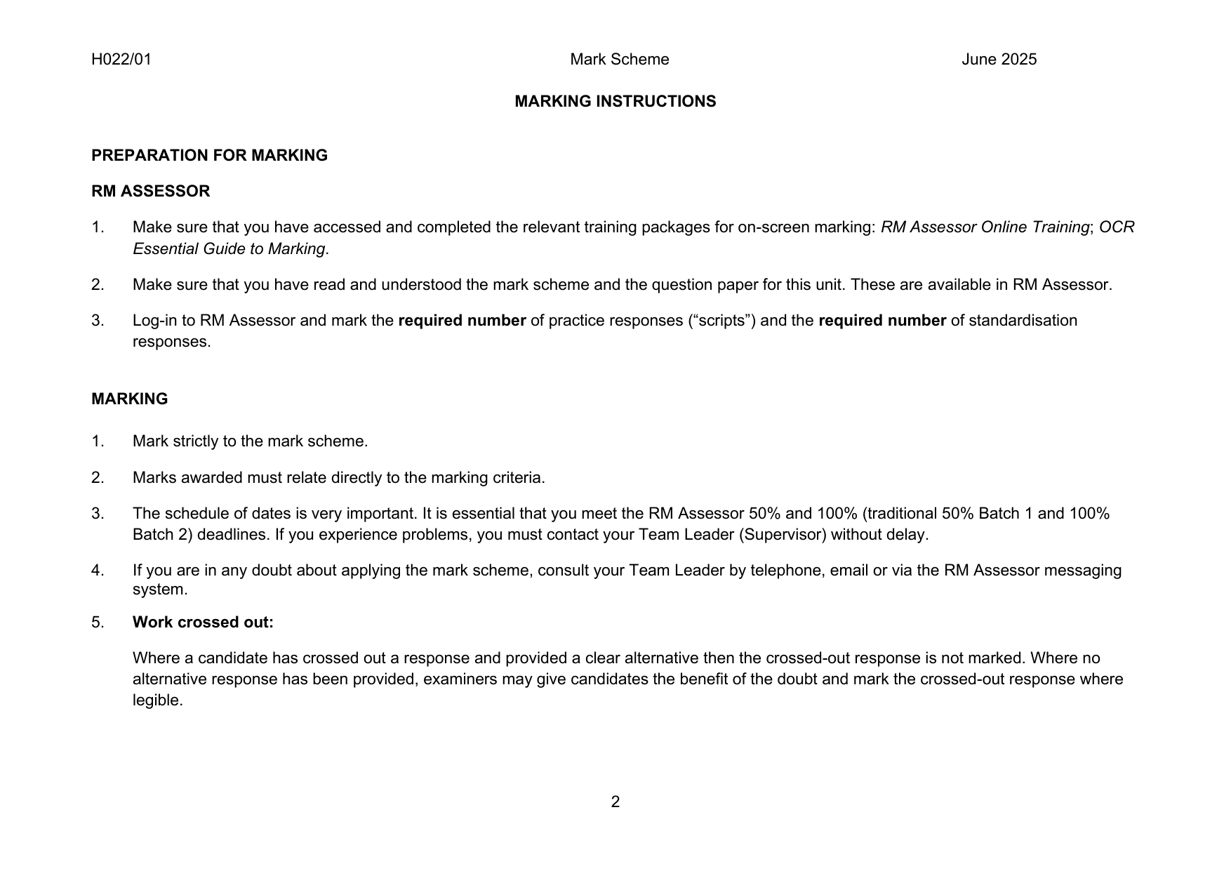 OCR AS Biology B Paper 1 2025 Mark Scheme PDF IMG-3
