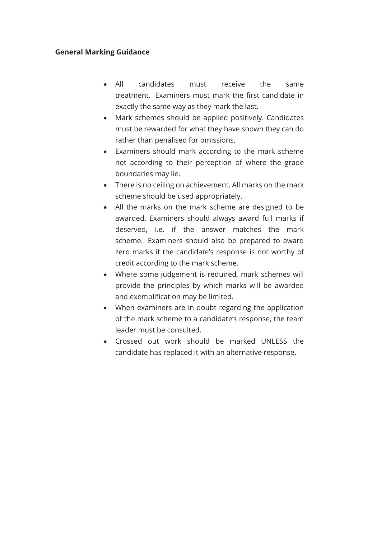 Pearson Edexcel A Level Italian Paper 1 2025 Mark Scheme IMG-3