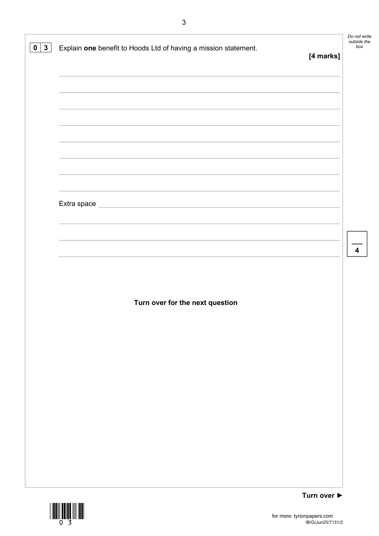 AQA AS Business  Paper 2 2025 Question Paper IMG-3