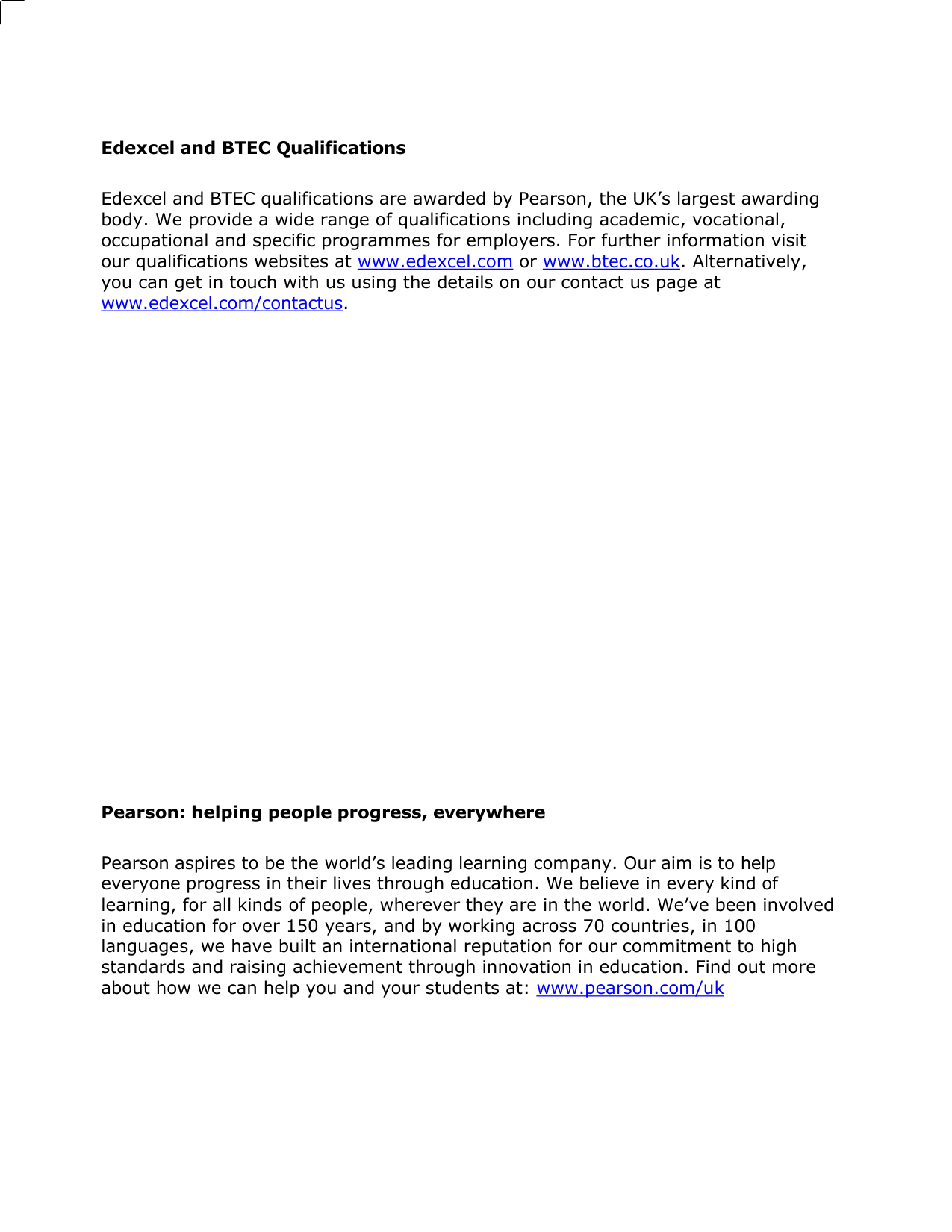 Pearson Edexcel GCSE Spanish Paper 1F 2025 Mark Scheme