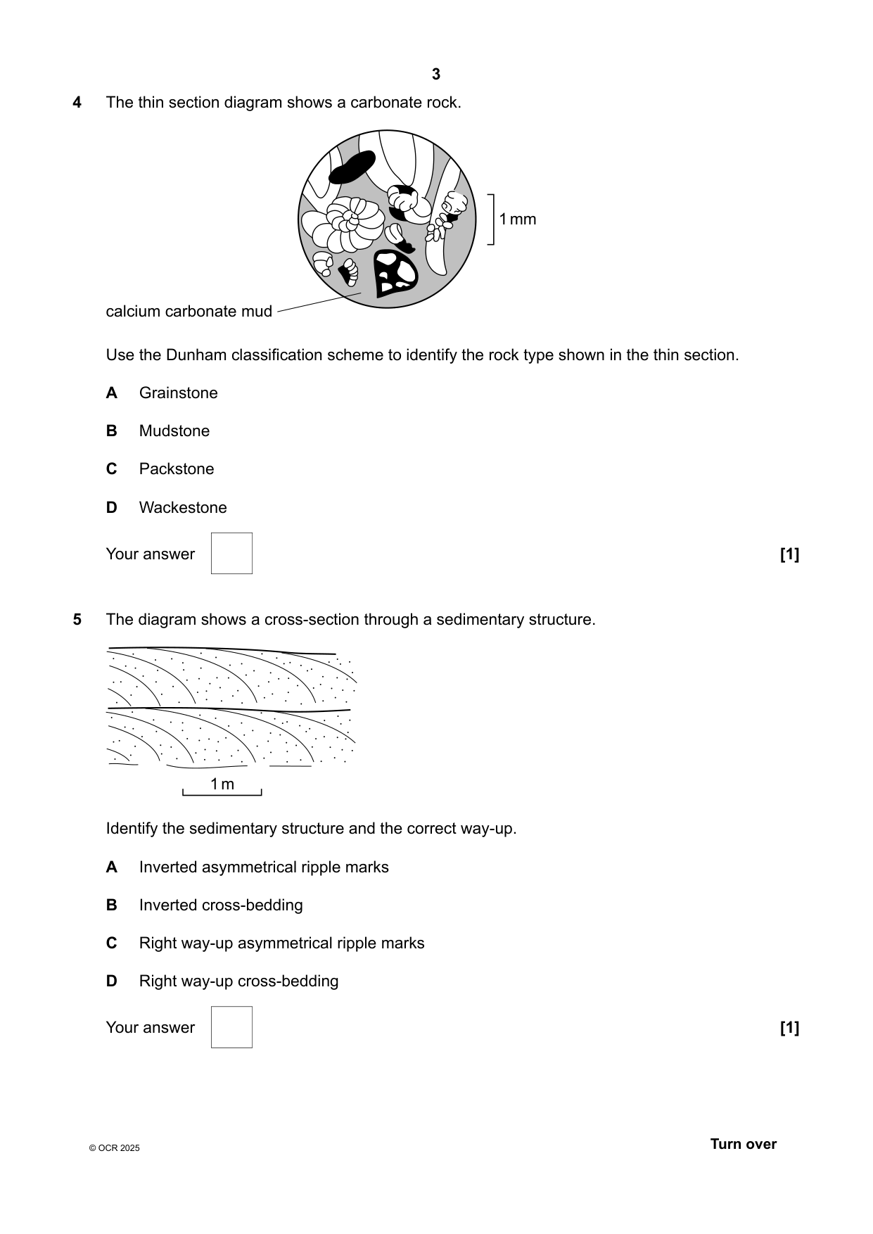 OCR A Level Geology Paper 1 2025 Question Paper IMG-3
