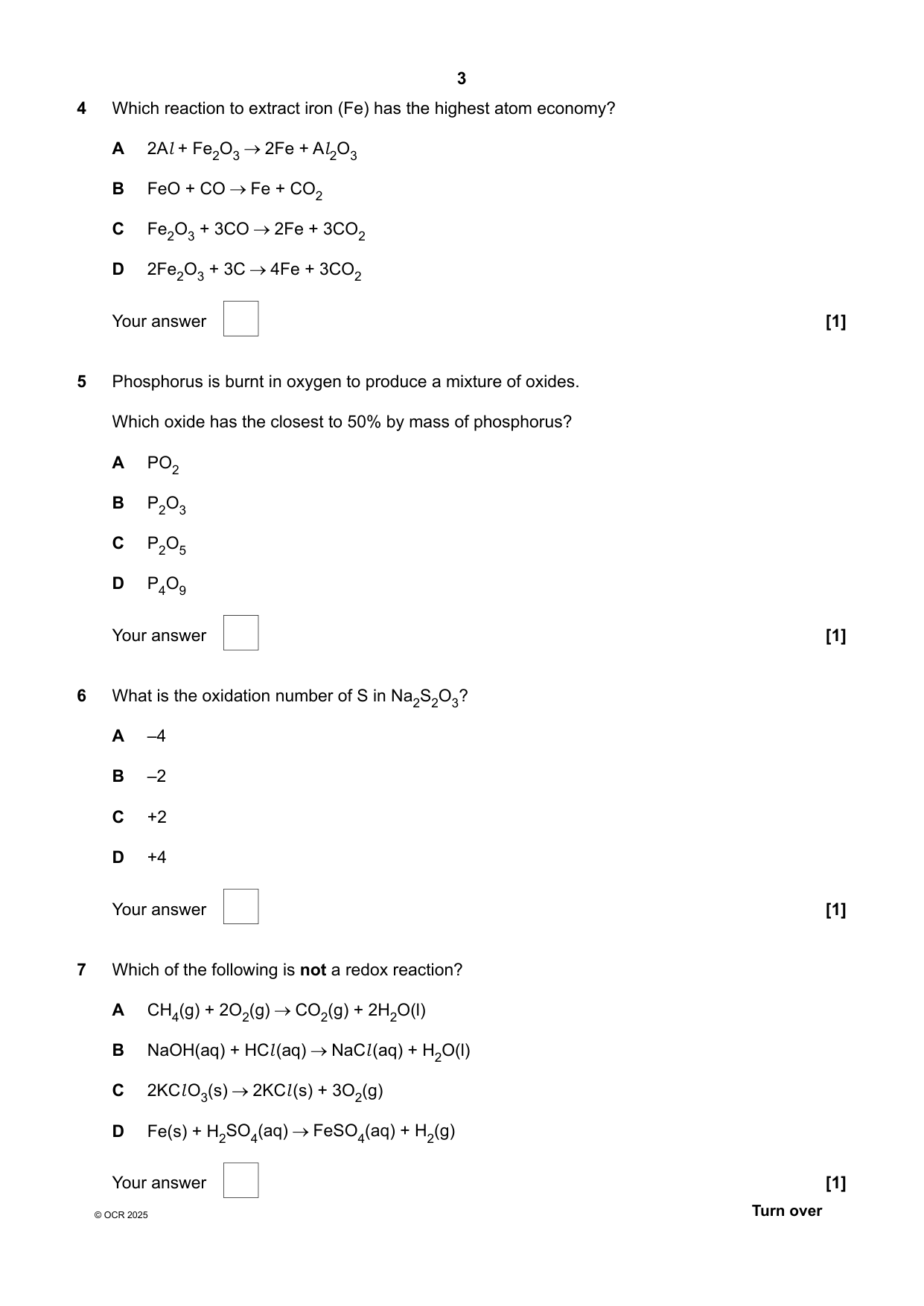 OCR AS Level Chemistry A Paper 1 2025 Question Paper IMG-3