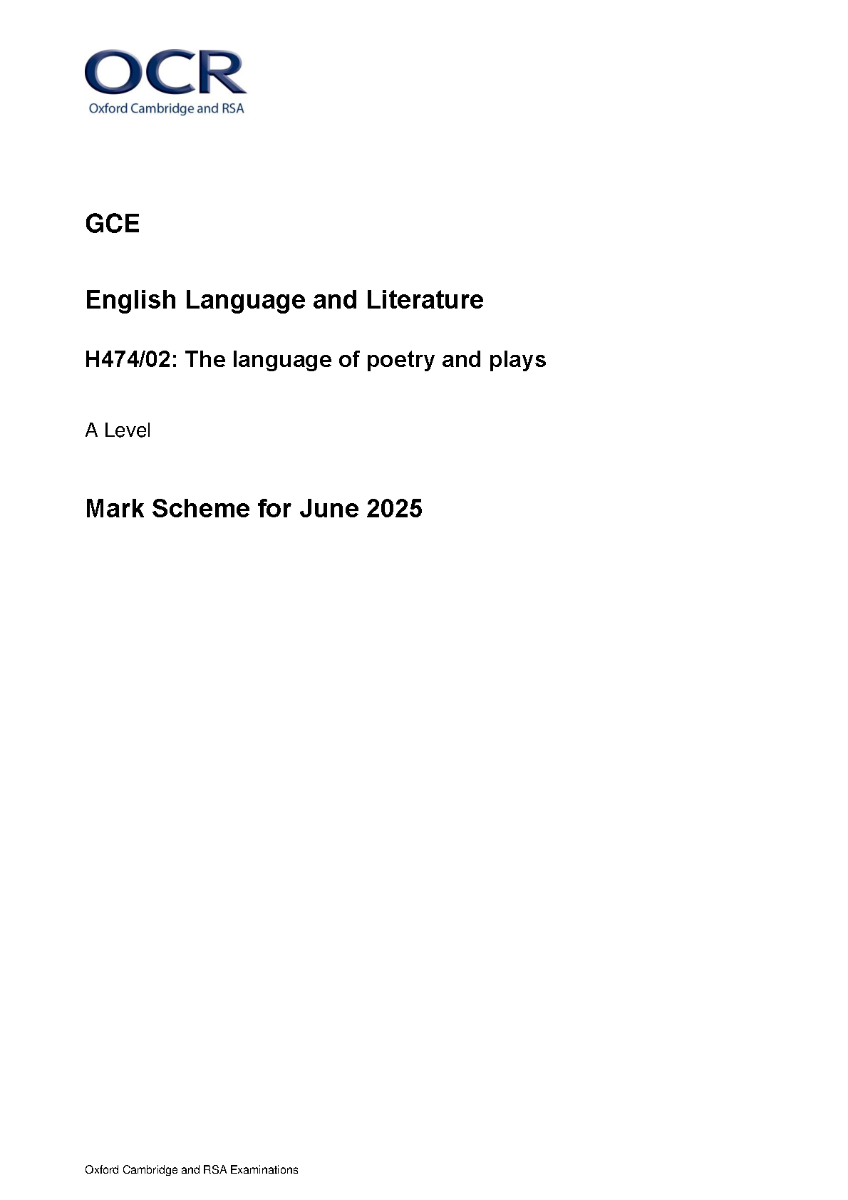 OCR A Level English Language and Literature Paper 2 2025 MS IMG-1