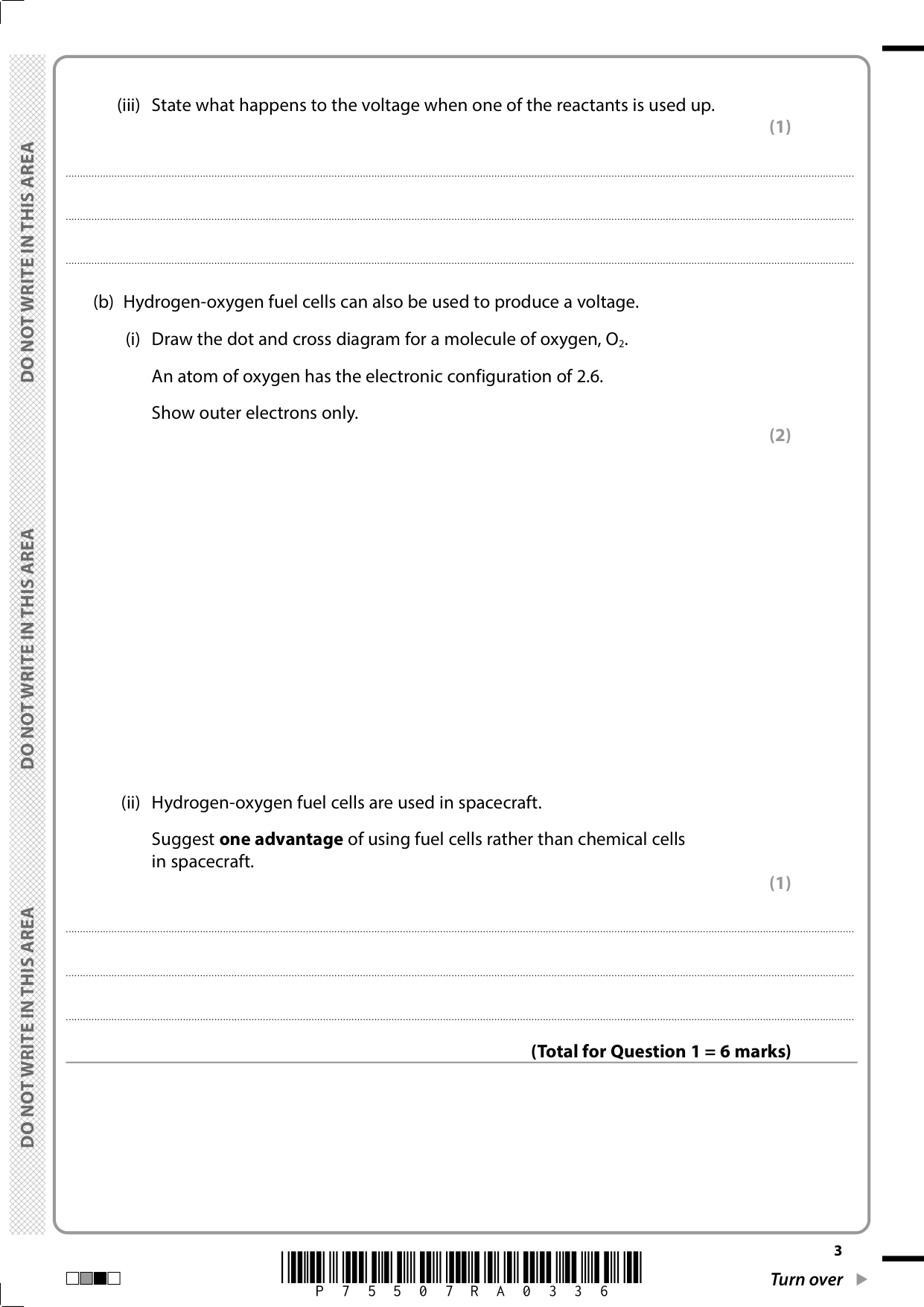 Pearson Edexcel GCSE Chemistry Paper 1H 2025 Question Paper IMG-3