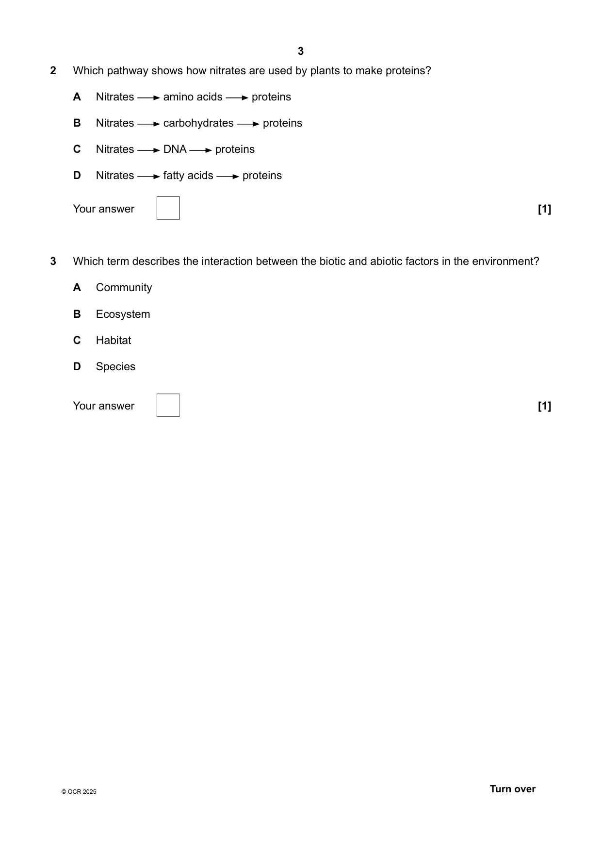 OCR GCSE Combined Science Biology Paper 8 2025 QP PDF IMG-3