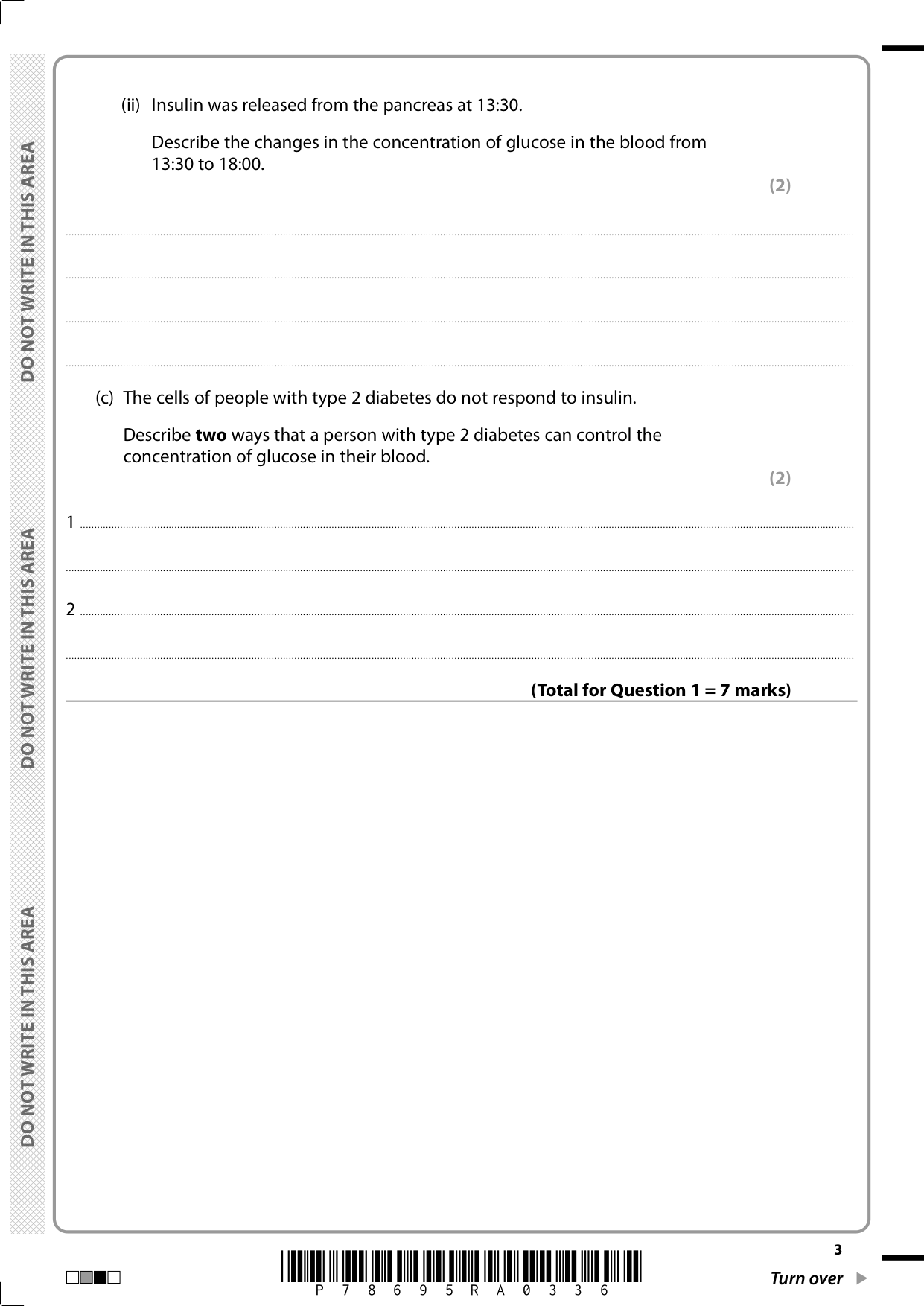 Pearson Edexcel GCSE Biology Paper 2F  2025 Question Paper IMG-3