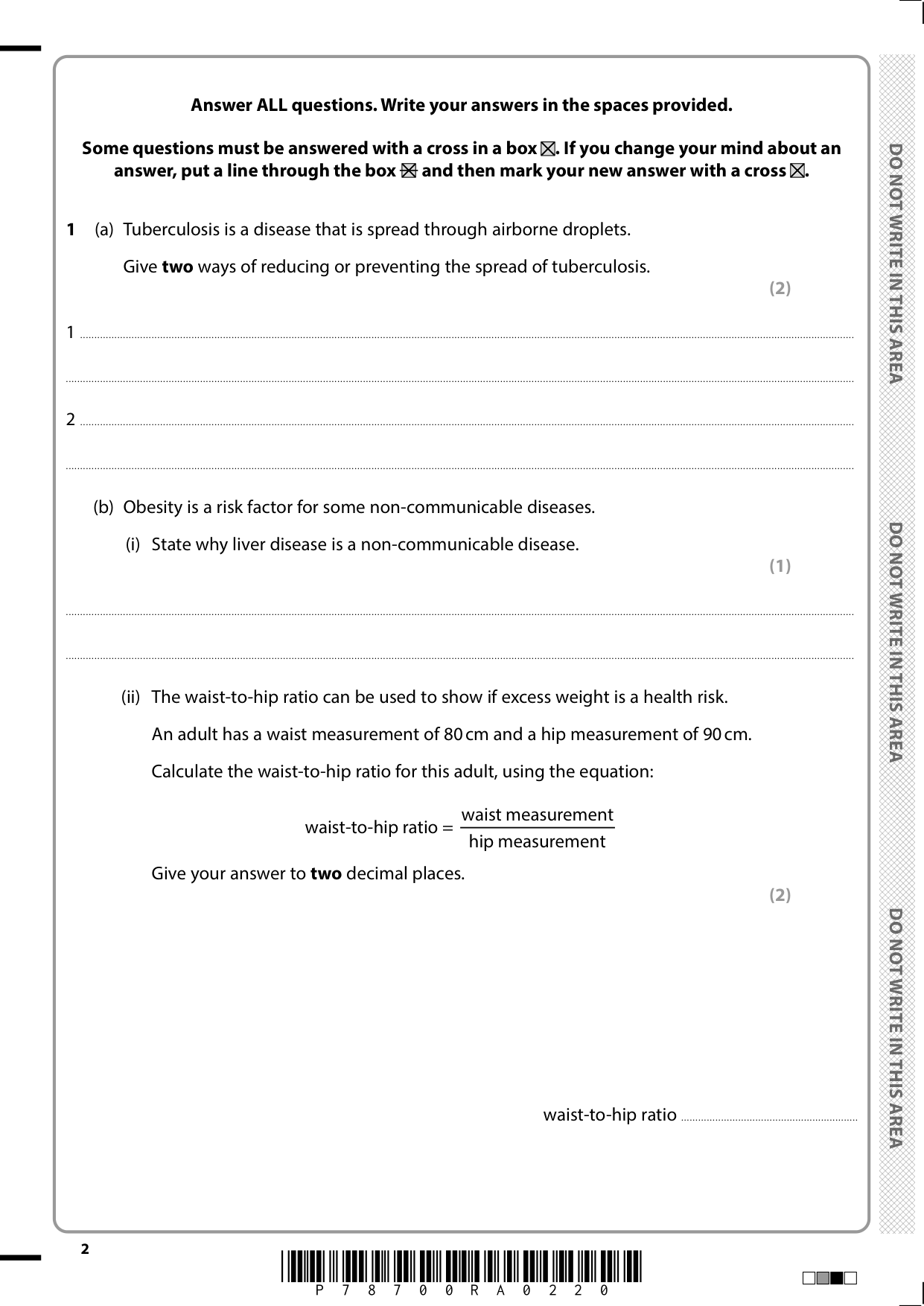 Pearson Edexcel GCSE Combined Science Paper 1bh 2025