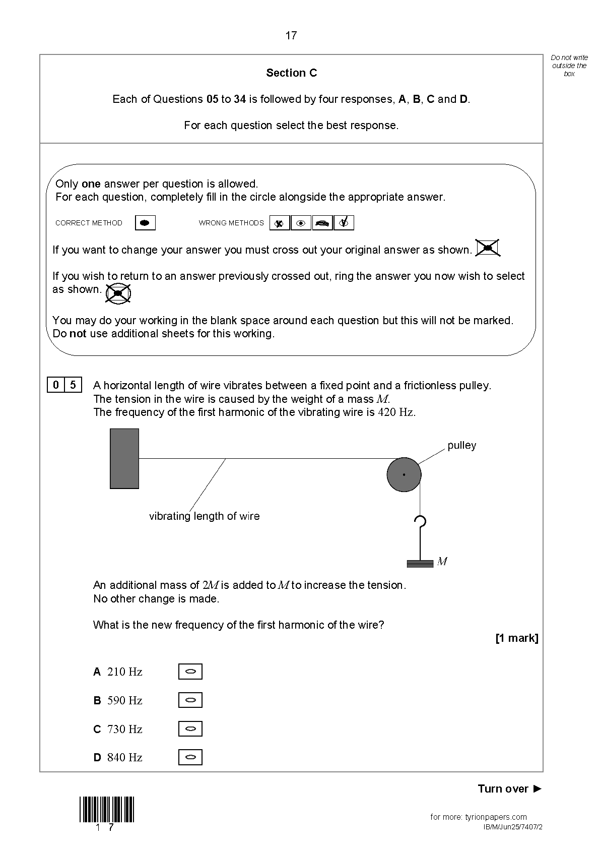 AQA AS Physics Paper 2 2025 Question Paper IMG-1