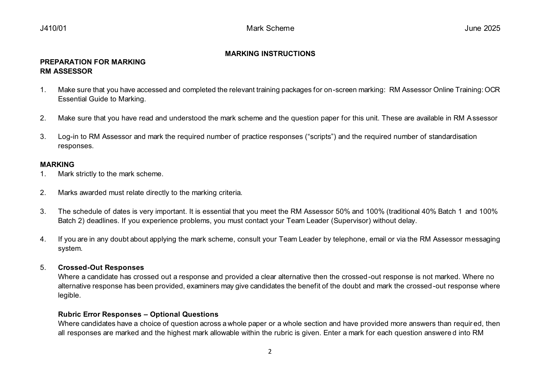OCR GCSE History Paper 7 2025 Mark Scheme PDF IMG-3