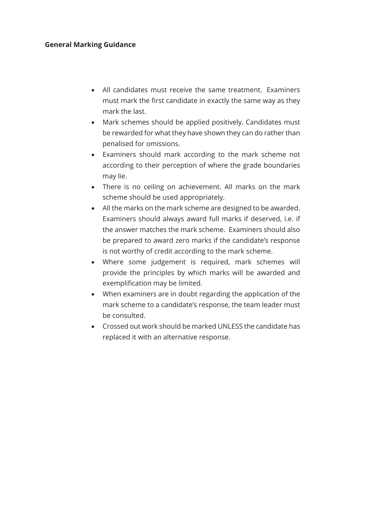 Pearson Edexcel GCSE Persian Paper 4f 2025 Mark Scheme PDF IMG-3