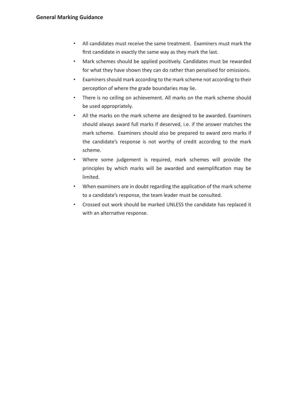 Pearson Edexcel GCSE Geography A Paper 2 2025 Mark Scheme IMG-3