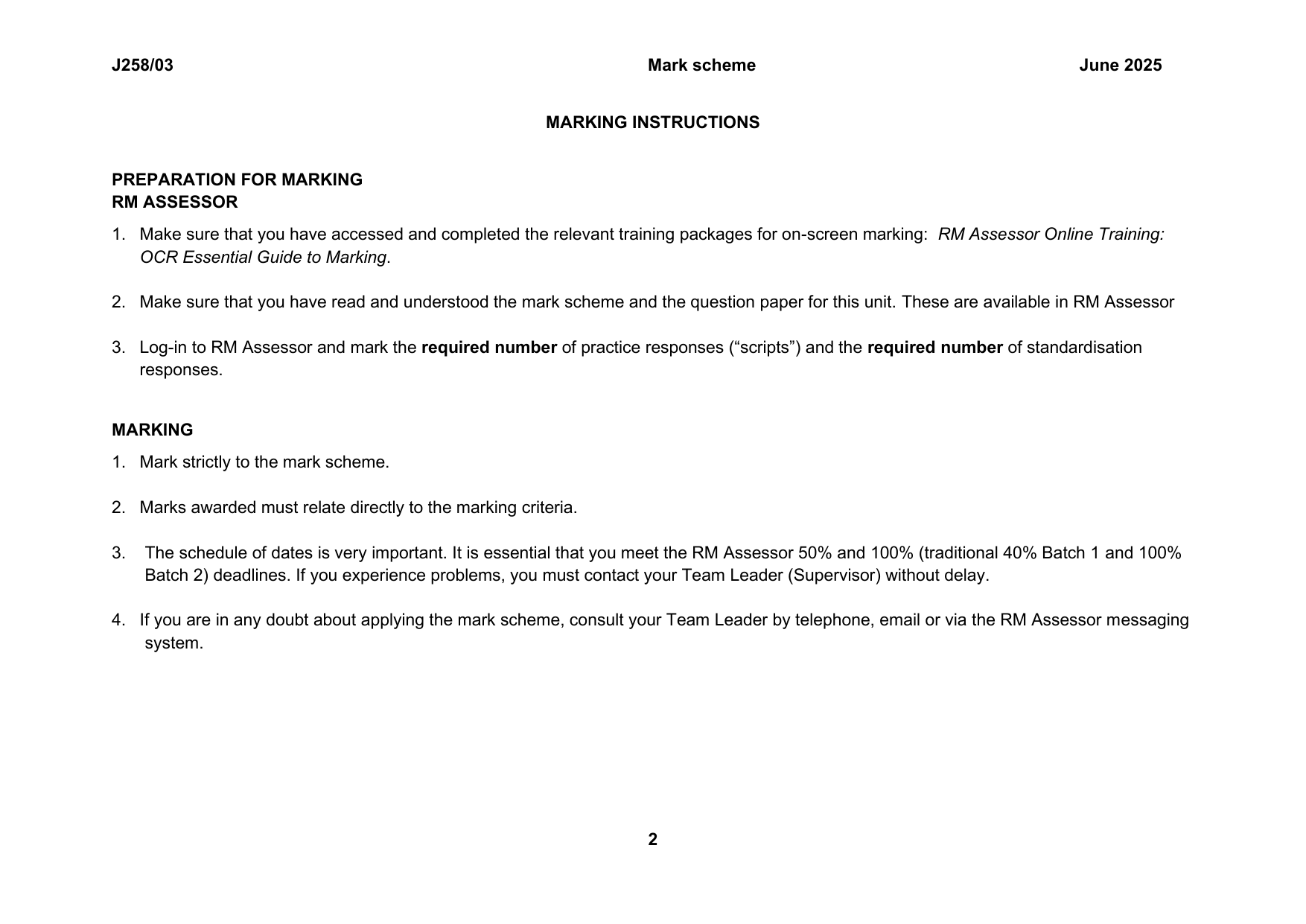 OCR GCSE Chemistry B Paper 3 2025 Mark Scheme IMG-3