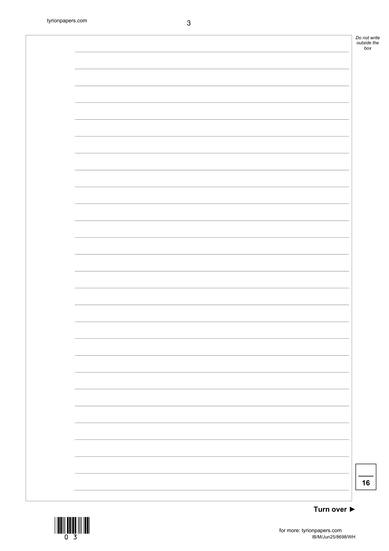 AQA GCSE Spanish Higher Writing Paper 4h 2025 Q P IMG-3