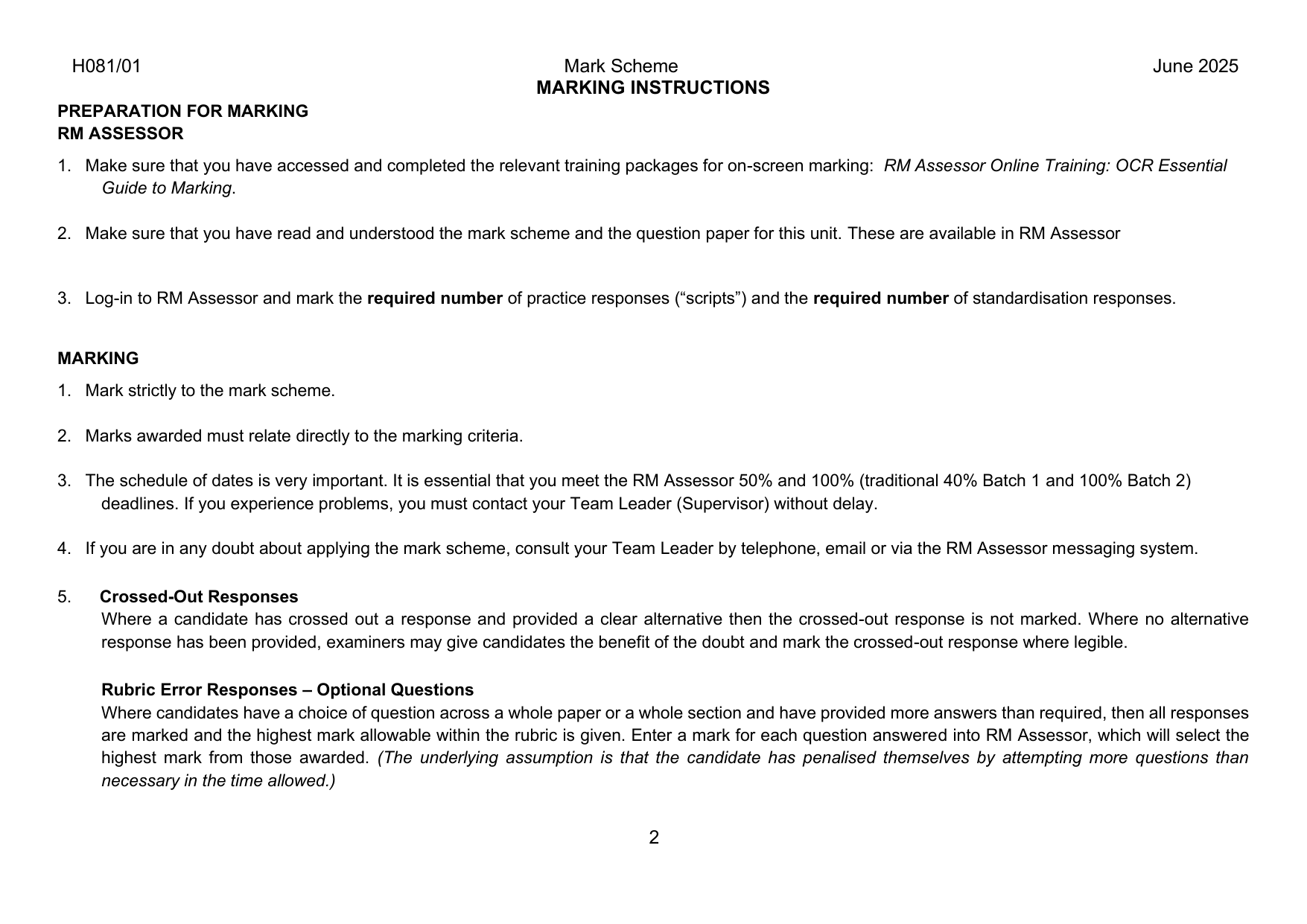OCR AS Geography Paper 1 2025 Mark Scheme IMG-3
