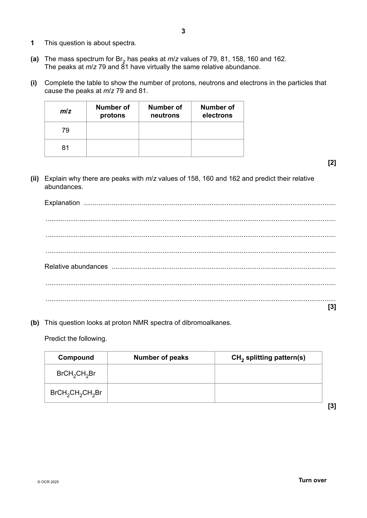 OCR A Level Chemistry A Paper 3 2025 Question Paper IMG-3