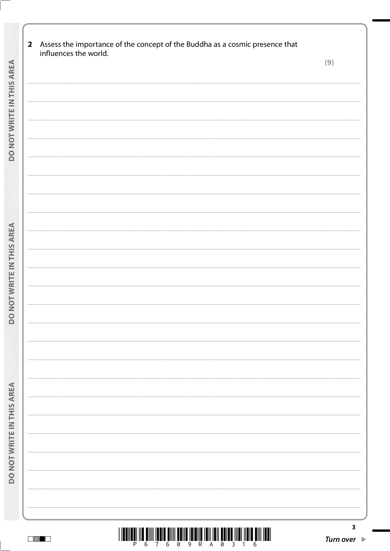 Pearson Edexcel AS Religious Studies Paper 4A 2025 QP IMG-3