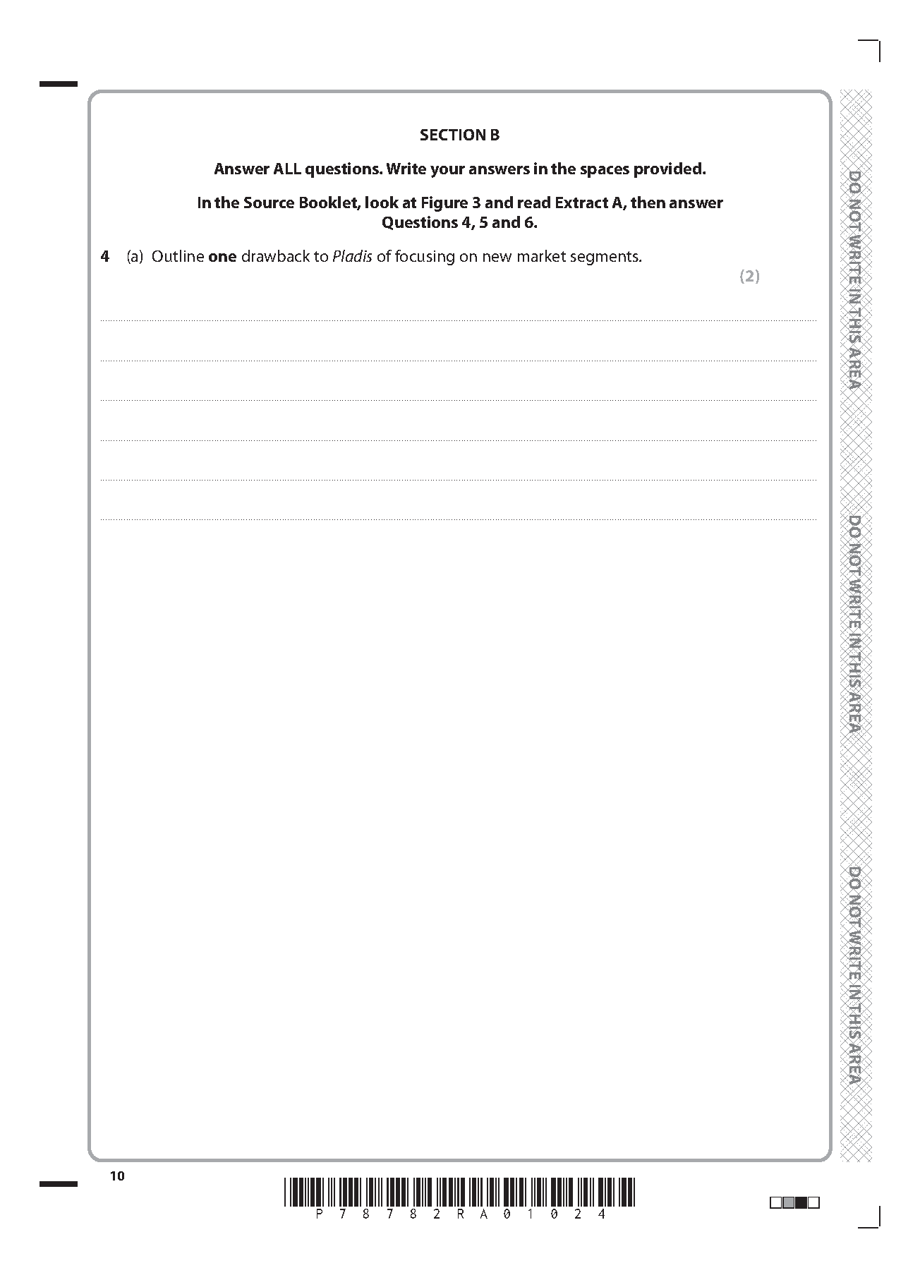 Pearson Edexcel GCSE Business Paper 2 2025 Question Paper IMG-1