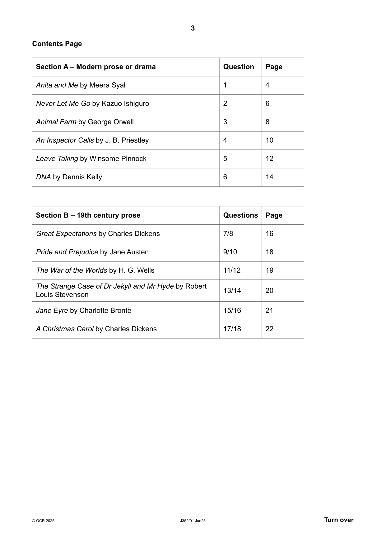 OCR GCSE English Literature Paper 1 2025 Question Paper IMG-3