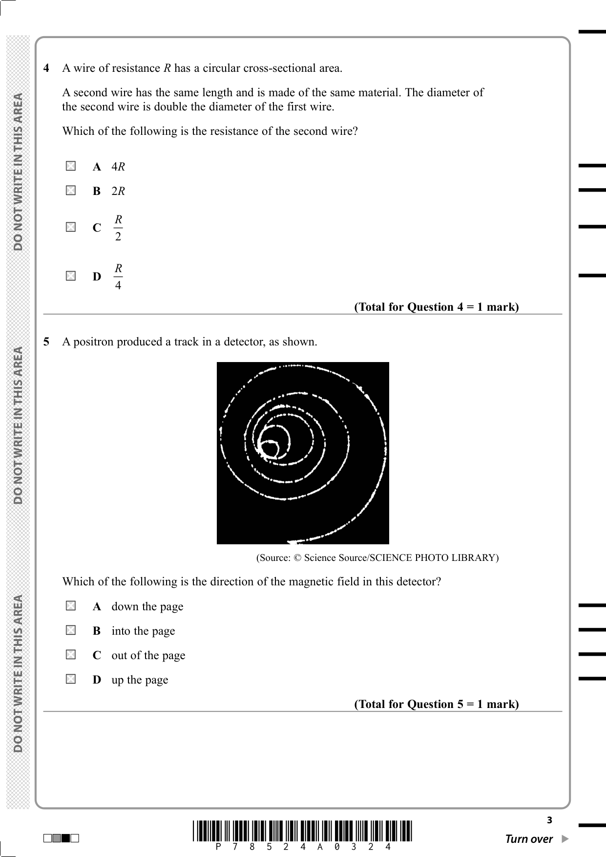 Pearson Edexcel A Level Physics 2025 Paper 1 Question Paper IMG-3