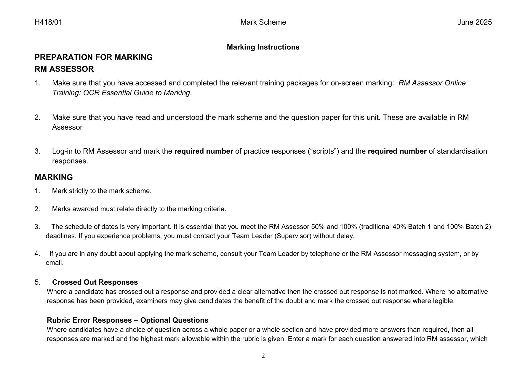 OCR A Level Law Paper 1 2025 Mark Scheme Download IMG-3