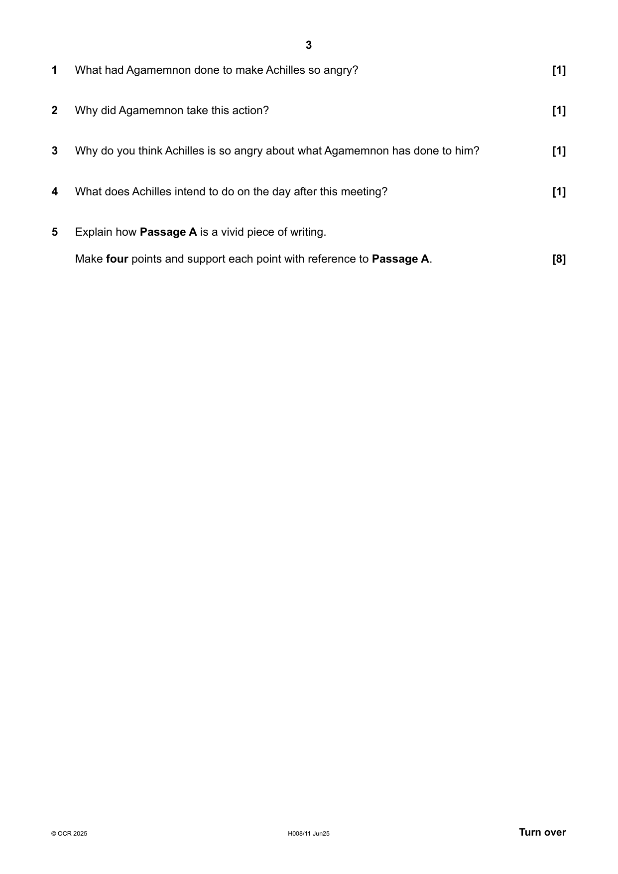OCR AS Classical Civilisation Paper 11 Question Paper IMG-3