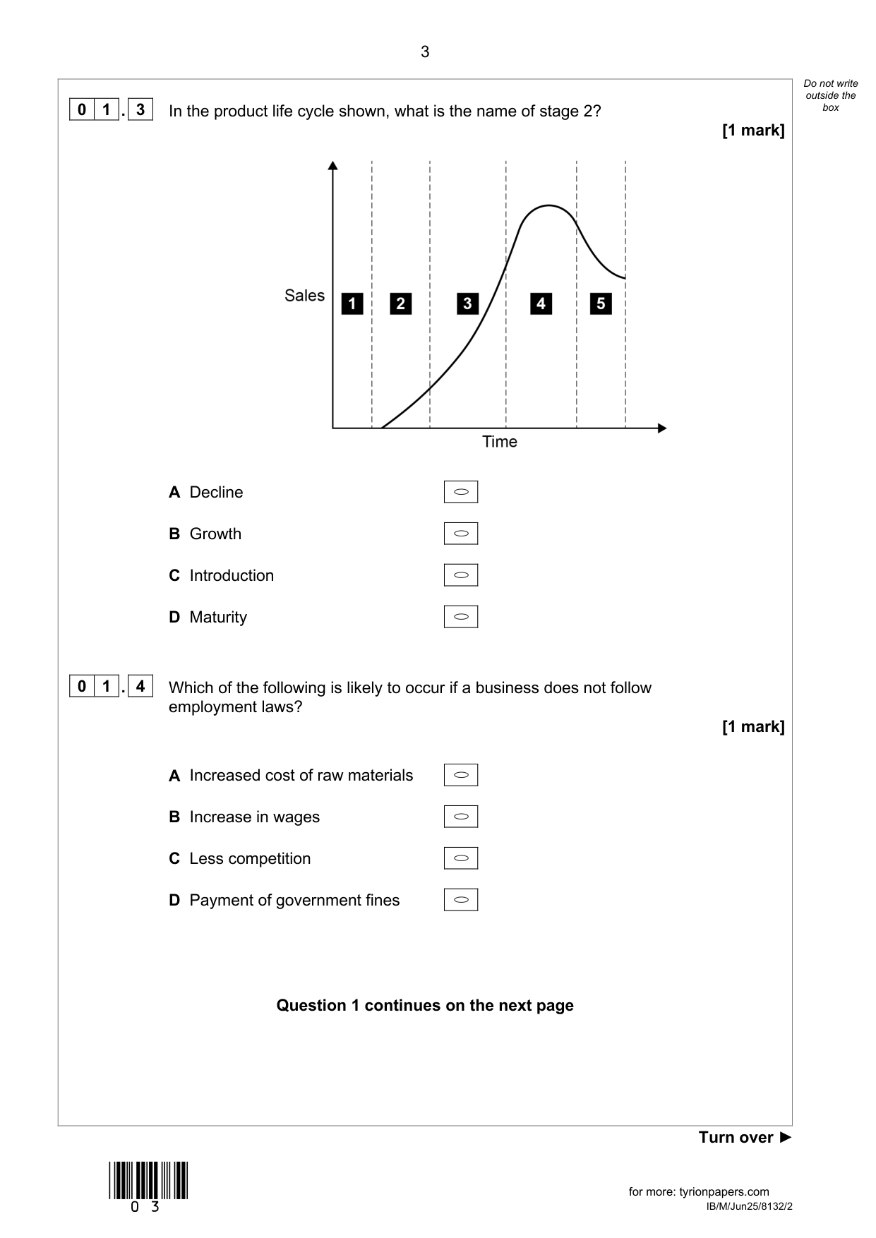 AQA GCSE Business Paper 2 2025 QP PDF IMG-3